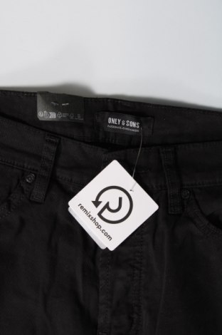 Ανδρικό παντελόνι Only & Sons, Μέγεθος M, Χρώμα Μαύρο, Τιμή 6,40 €
