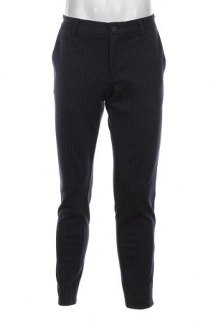 Ανδρικό παντελόνι Only & Sons, Μέγεθος L, Χρώμα Μπλέ, Τιμή 7,82 €