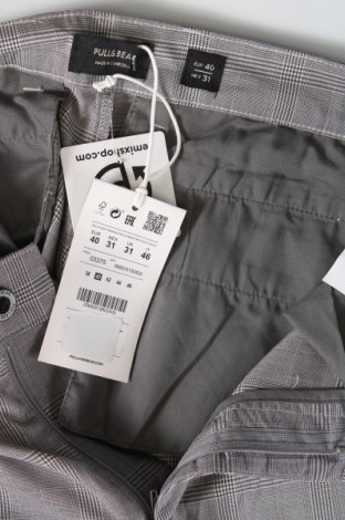 Pánske nohavice  Pull&Bear, Veľkosť M, Farba Sivá, Cena  4,74 €