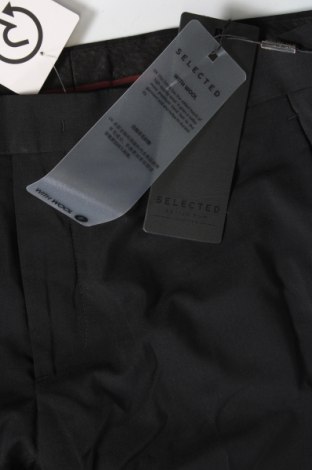 Мъжки панталон Selected, Размер M, Цвят Черен, Цена 9,24 лв.