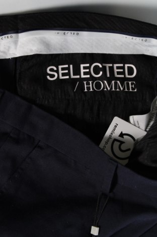 Pantaloni de bărbați Selected Homme, Mărime L, Culoare Albastru, Preț 31,25 Lei