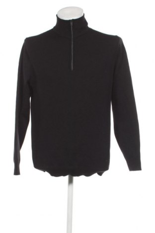 Ανδρικό πουλόβερ Mango, Μέγεθος M, Χρώμα Μαύρο, Τιμή 12,27 €