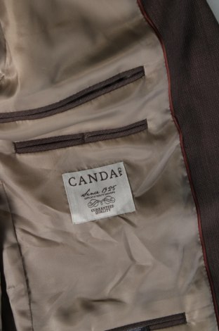 Ανδρικό σακάκι Canda, Μέγεθος M, Χρώμα Γκρί, Τιμή 3,54 €