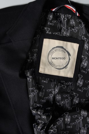 Ανδρικό σακάκι Montego, Μέγεθος M, Χρώμα Μπλέ, Τιμή 27,22 €