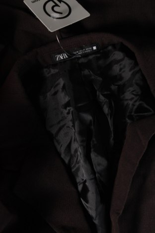 Мъжко сако Zara, Размер M, Цвят Кафяв, Цена 5,85 лв.
