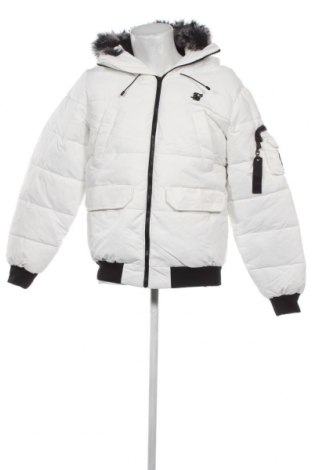 Ανδρικό μπουφάν SikSilk, Μέγεθος S, Χρώμα Λευκό, Τιμή 79,02 €