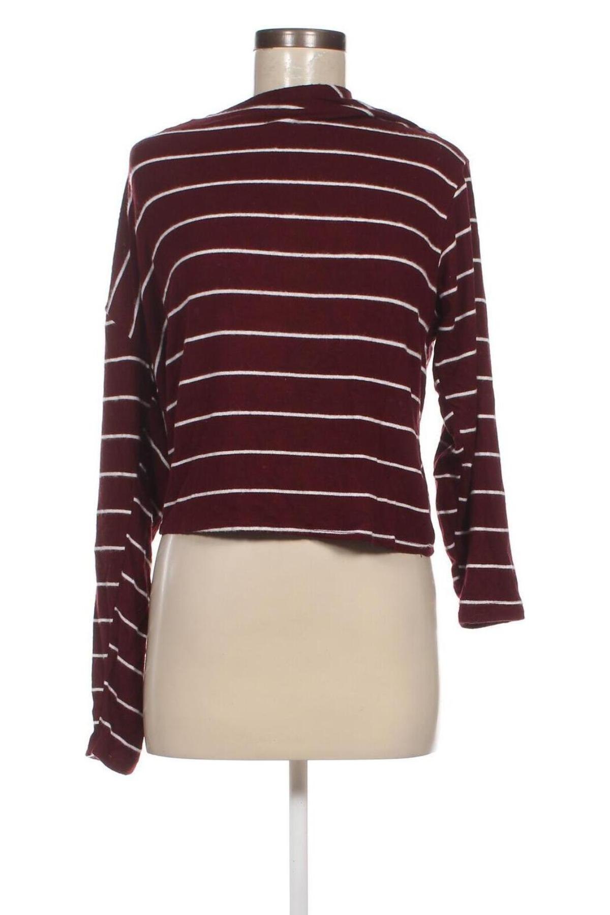 Γυναικεία μπλούζα Bershka, Μέγεθος L, Χρώμα Κόκκινο, Τιμή 4,00 €