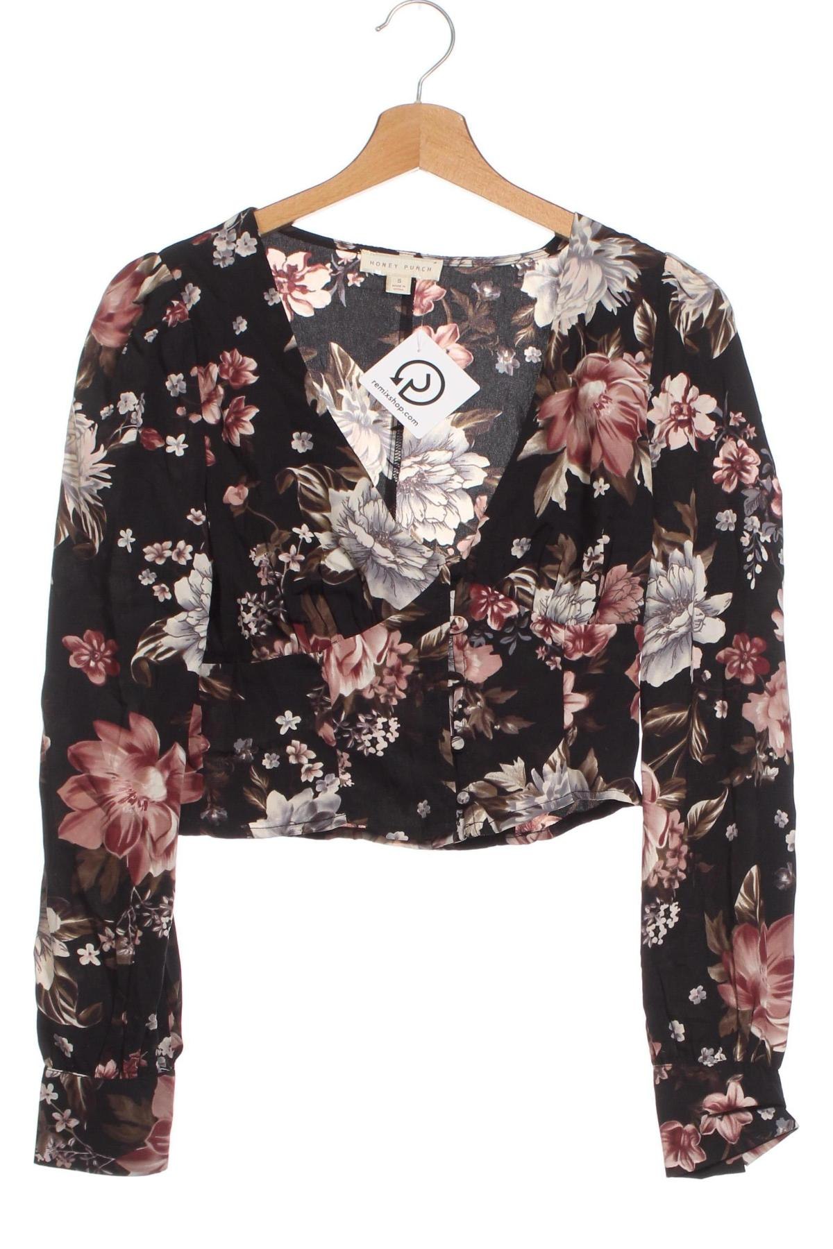 Дамска блуза Honey Punch, Размер S, Цвят Многоцветен, Цена 7,92 лв.