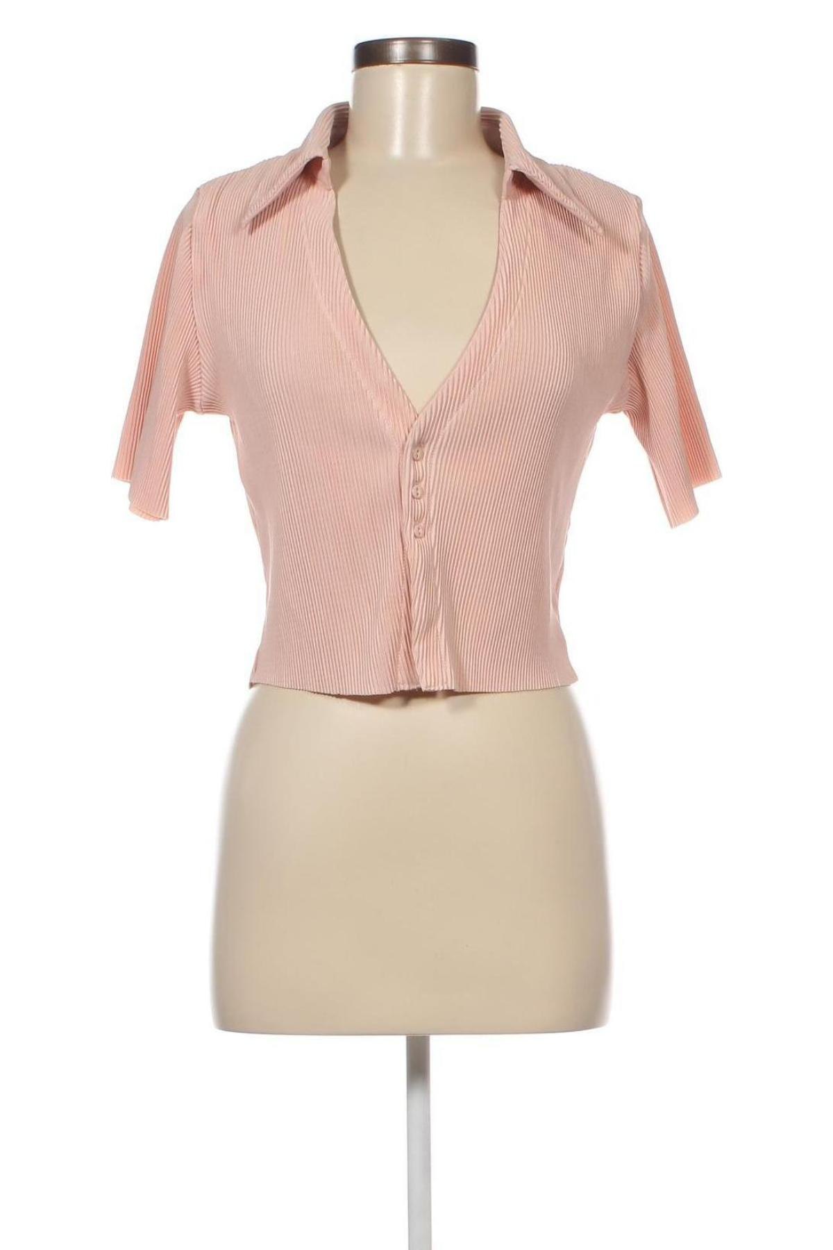 Γυναικείο πουκάμισο Undiz, Μέγεθος L, Χρώμα Σάπιο μήλο, Τιμή 4,45 €