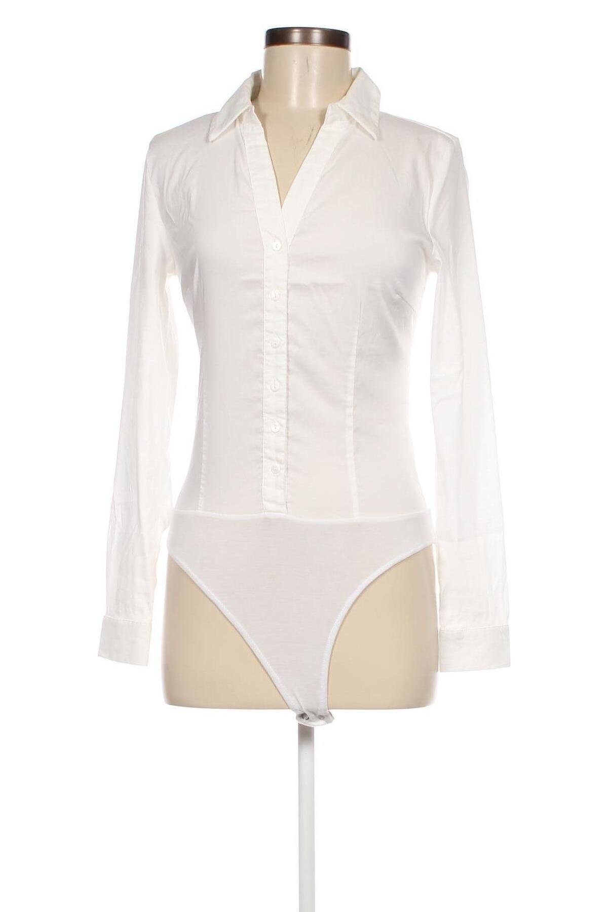 Damenhemd-Body About You, Größe S, Farbe Weiß, Preis € 20,62