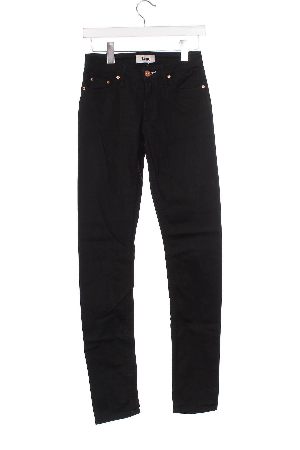 Damen Jeans Acne, Größe XS, Farbe Schwarz, Preis 144,74 €