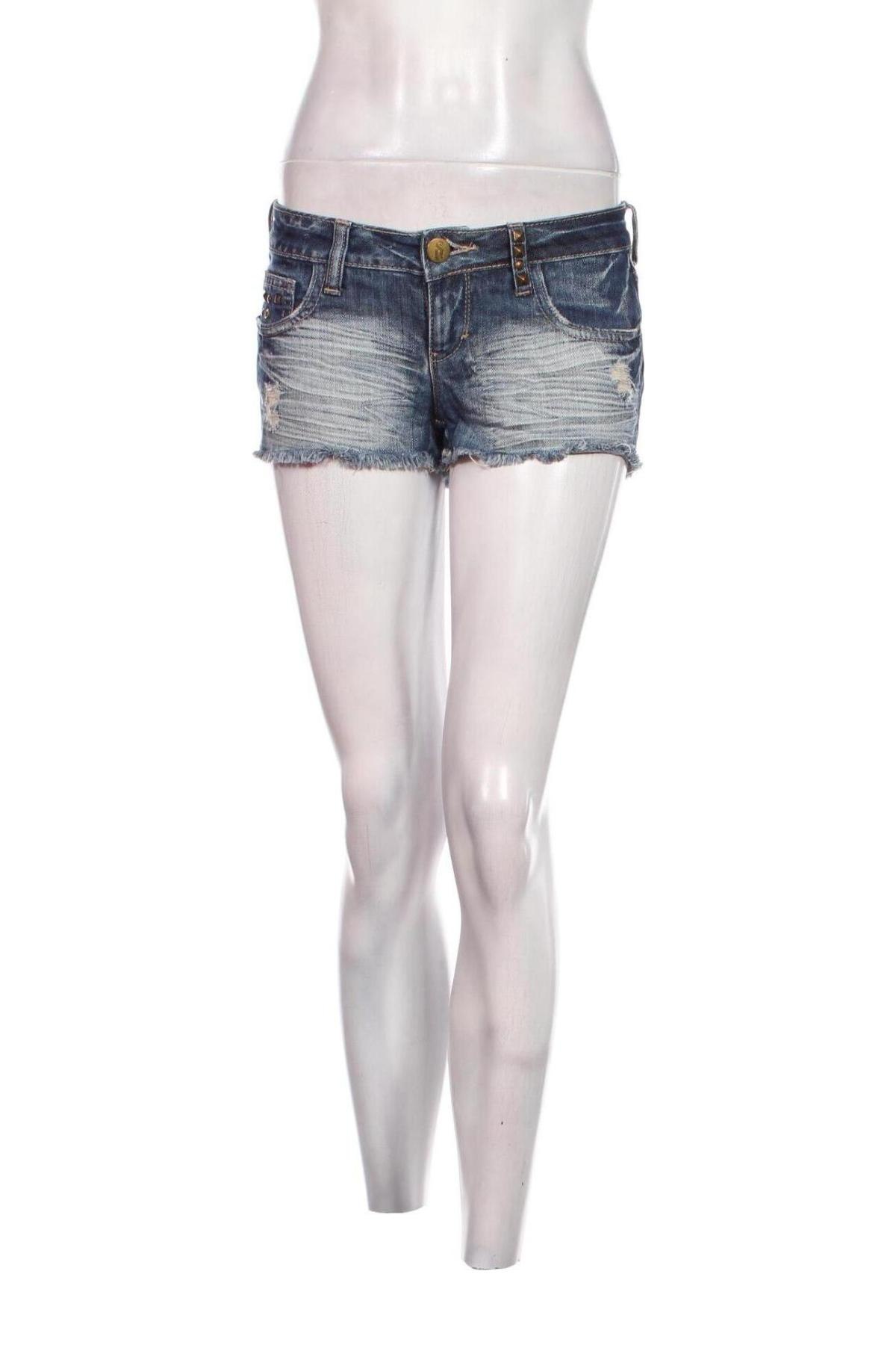 Γυναικείο κοντό παντελόνι Decree, Μέγεθος S, Χρώμα Μπλέ, Τιμή 2,49 €