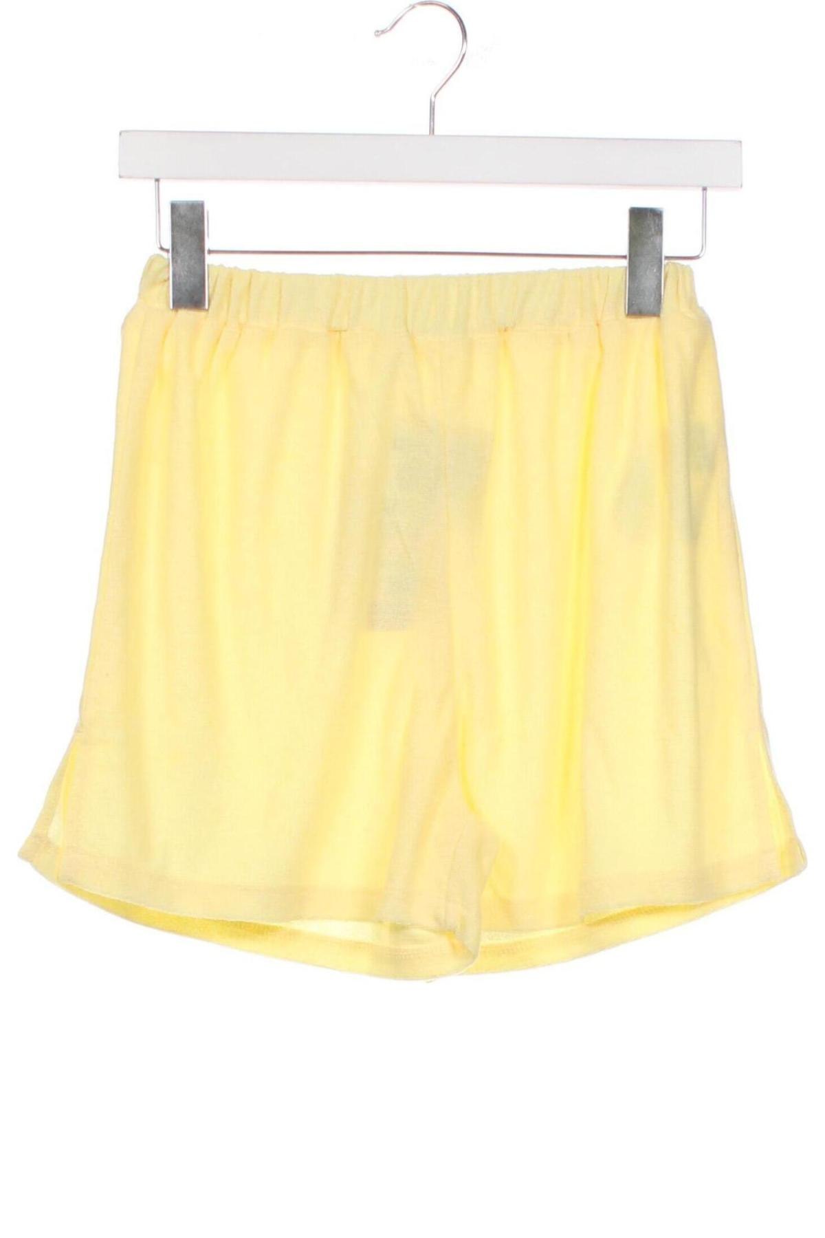 Дамски къс панталон Missguided, Размер XXS, Цвят Жълт, Цена 7,13 лв.