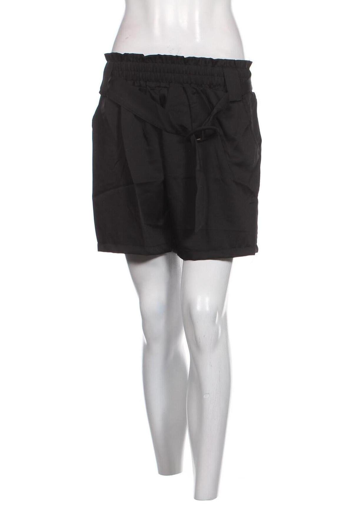 Γυναικείο κοντό παντελόνι Qed London, Μέγεθος L, Χρώμα Μαύρο, Τιμή 4,45 €