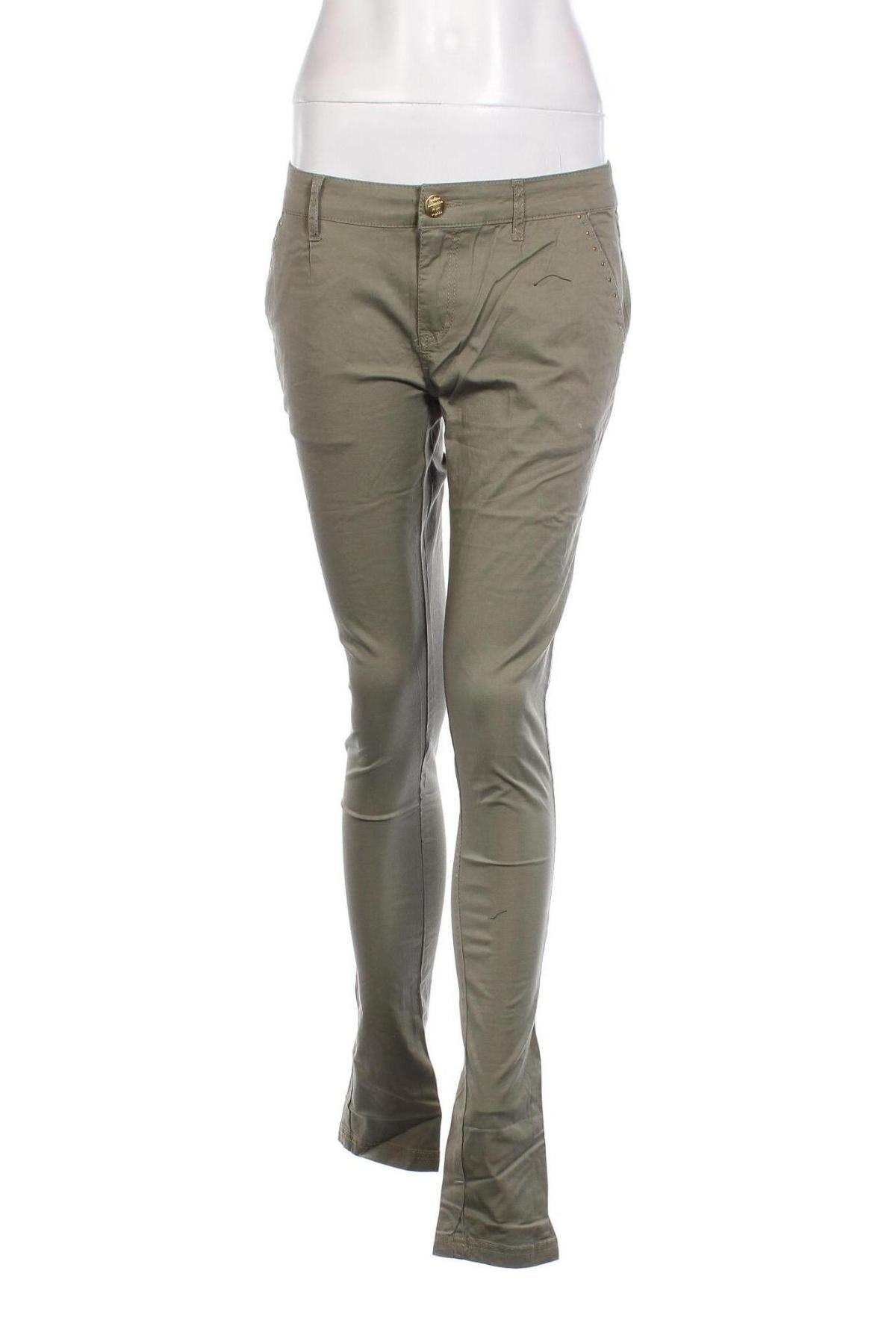 Γυναικείο παντελόνι Moodo, Μέγεθος M, Χρώμα Πράσινο, Τιμή 5,83 €