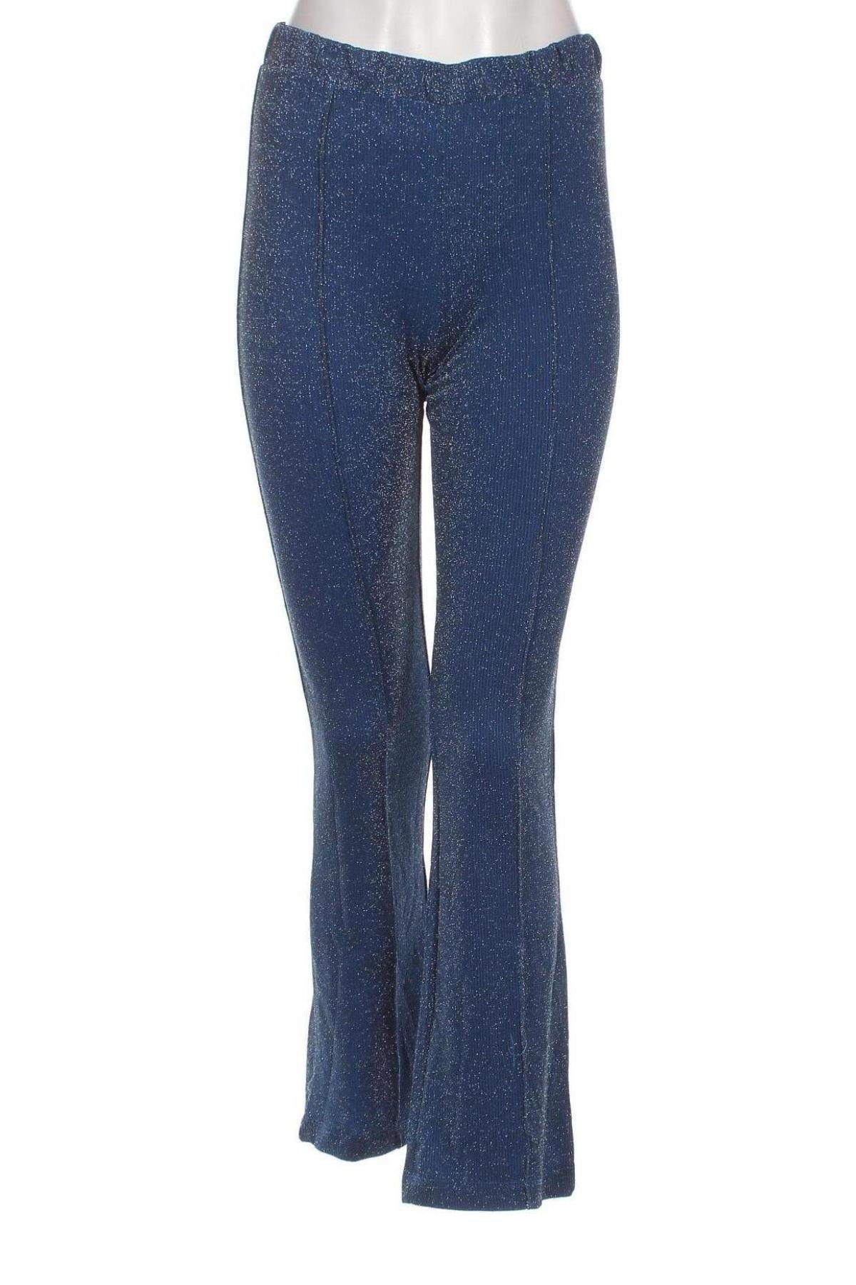 Γυναικείο παντελόνι Pieces, Μέγεθος S, Χρώμα Μπλέ, Τιμή 6,96 €