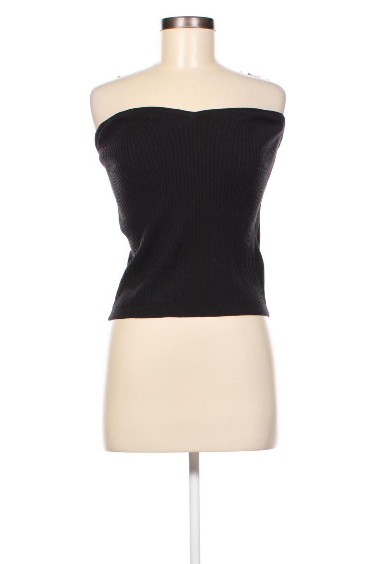 Γυναικείο αμάνικο μπλουζάκι Camaieu, Μέγεθος L, Χρώμα Μαύρο, Τιμή 3,90 €