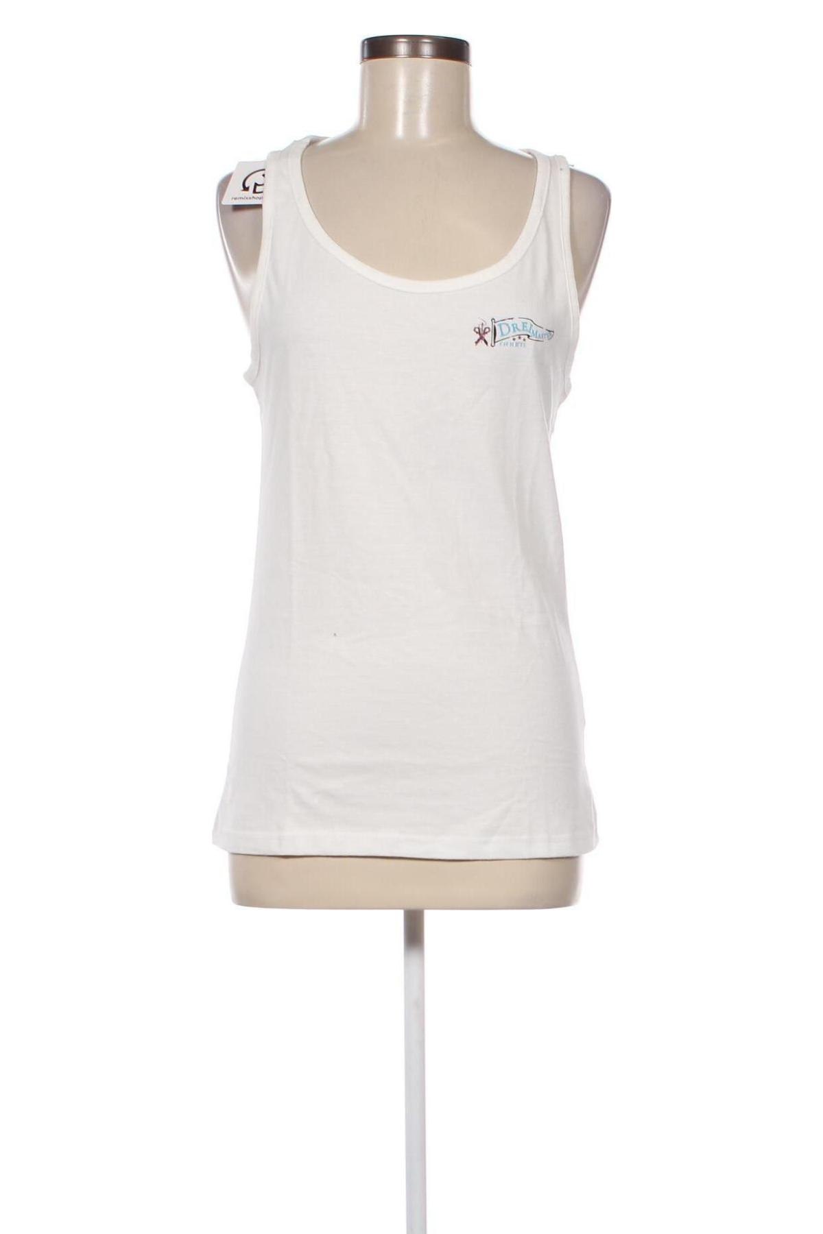 Γυναικείο αμάνικο μπλουζάκι Dreimaster, Μέγεθος M, Χρώμα Λευκό, Τιμή 42,27 €