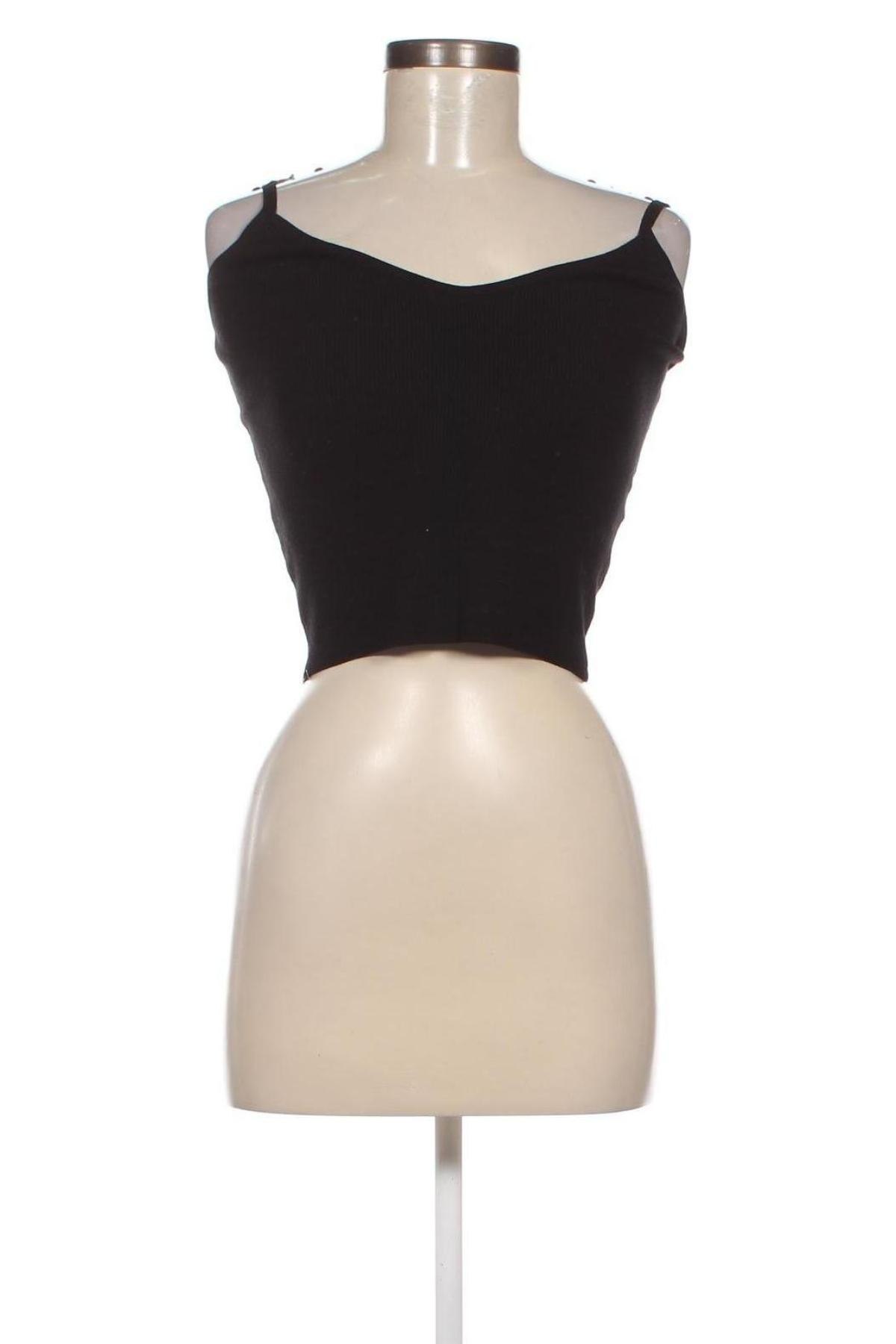 Γυναικείο αμάνικο μπλουζάκι Etam, Μέγεθος L, Χρώμα Μαύρο, Τιμή 3,74 €