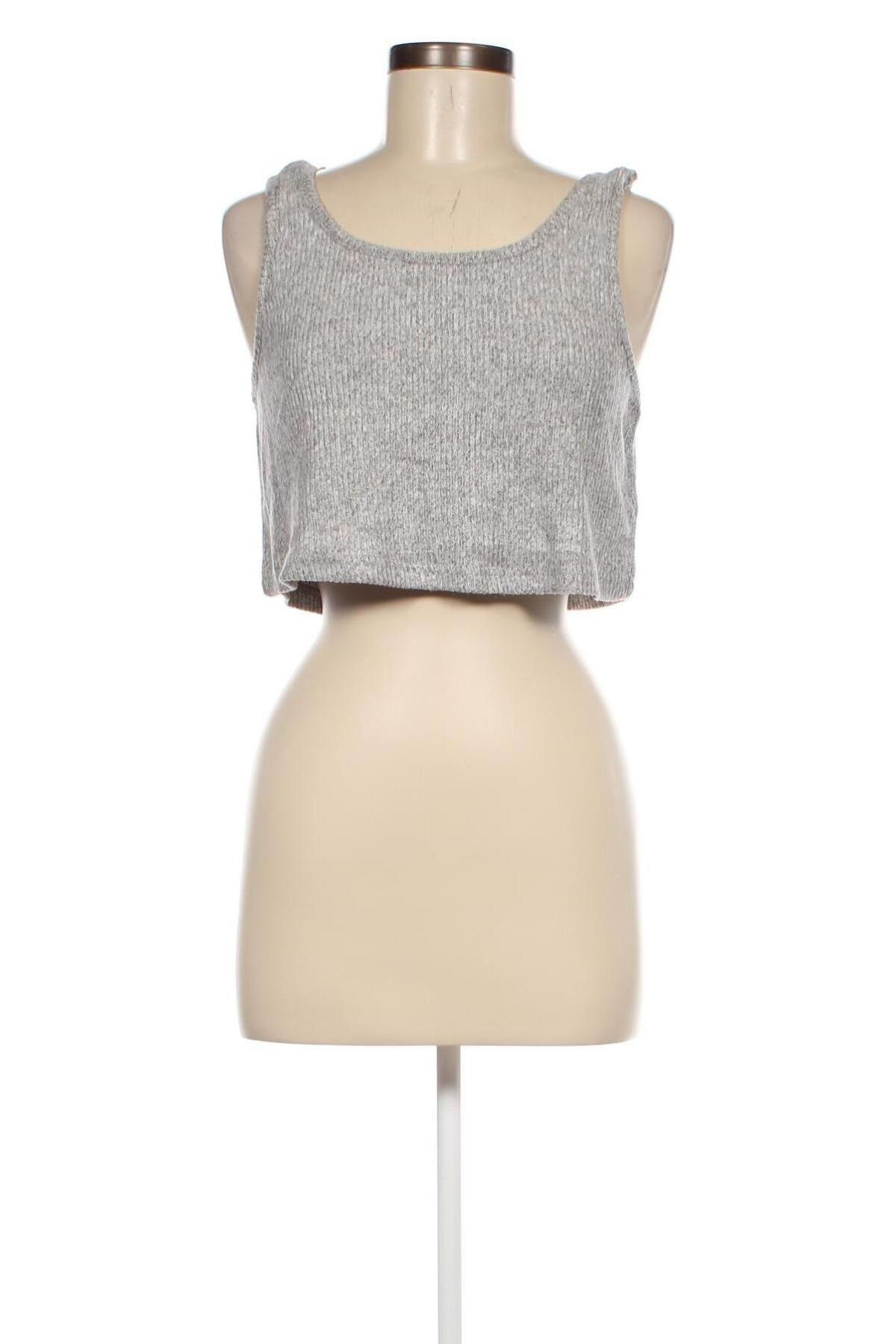 Γυναικείο αμάνικο μπλουζάκι ONLY, Μέγεθος XL, Χρώμα Γκρί, Τιμή 3,20 €
