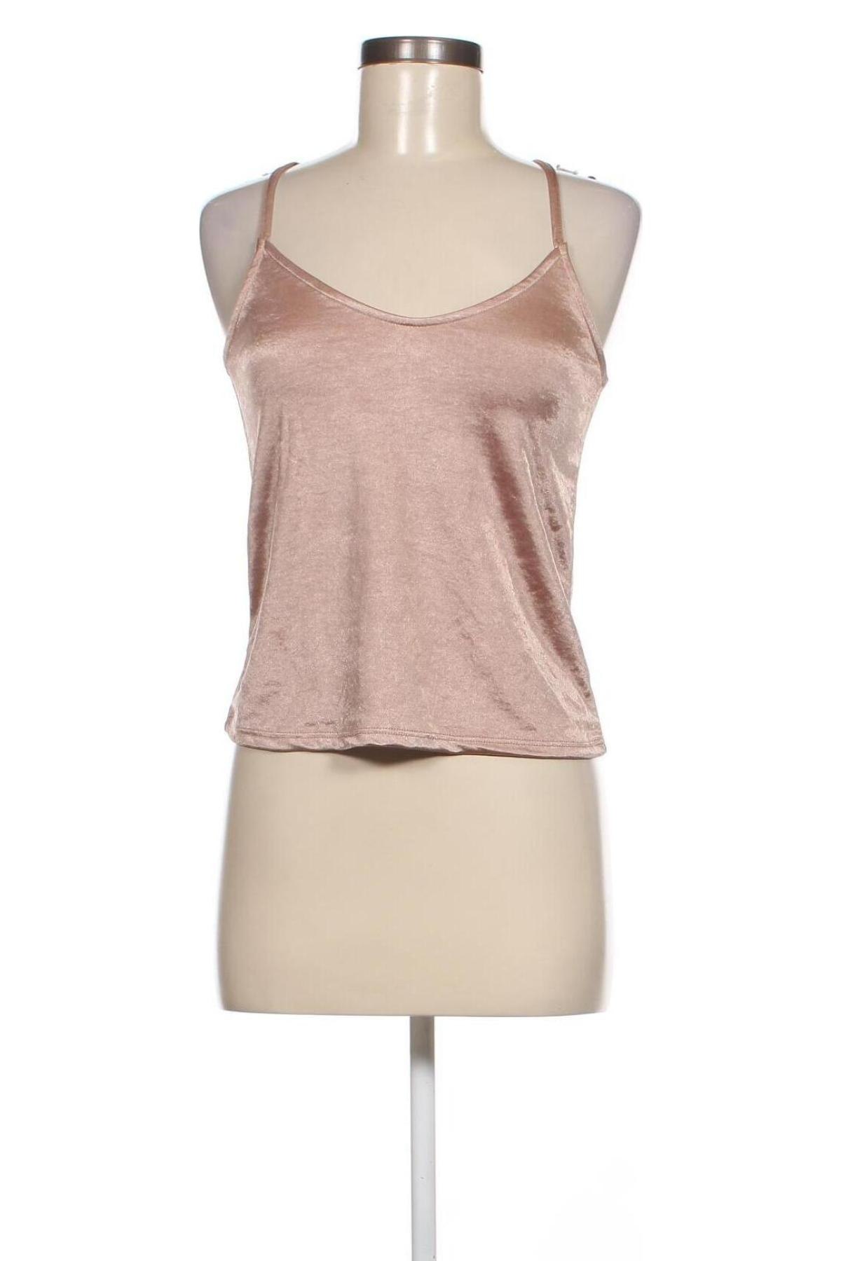 Γυναικείο αμάνικο μπλουζάκι Pimkie, Μέγεθος S, Χρώμα  Μπέζ, Τιμή 10,82 €