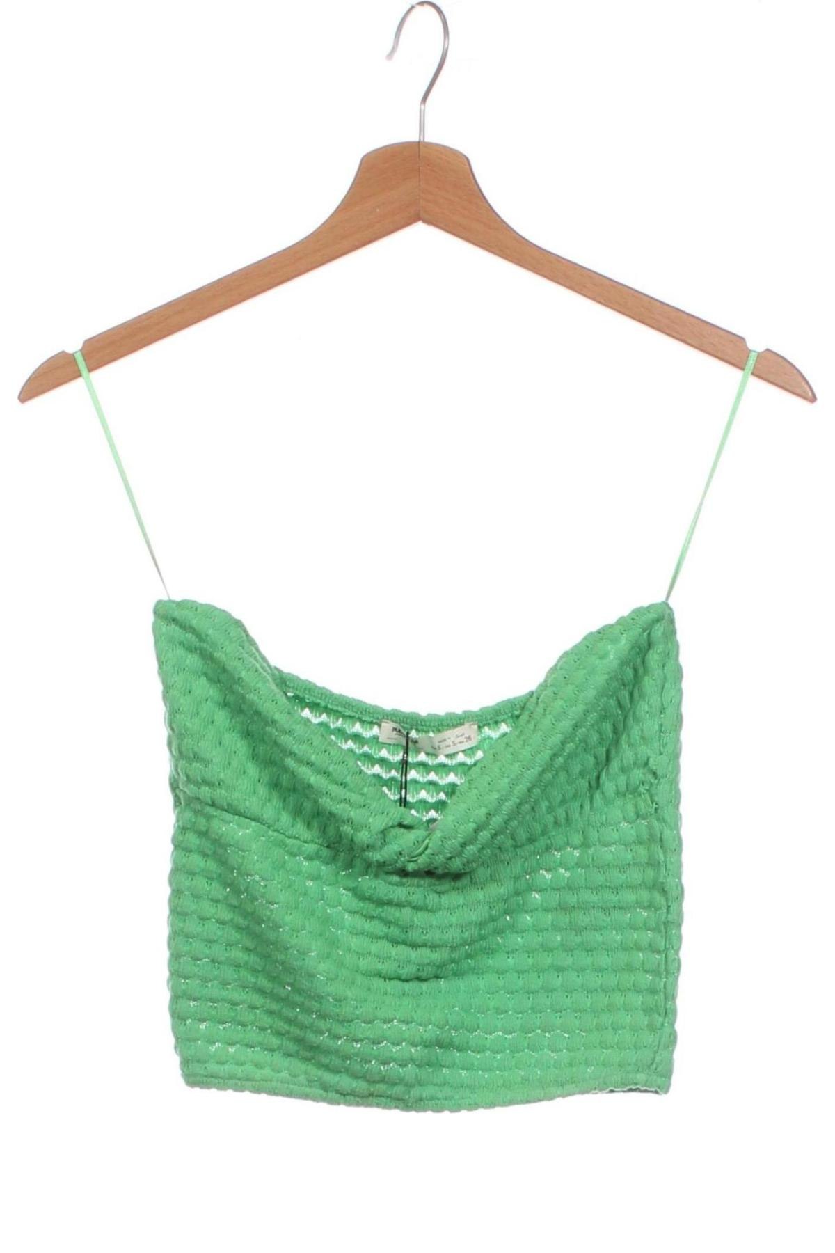 Dámske tielko  Pull&Bear, Veľkosť S, Farba Zelená, Cena  3,79 €