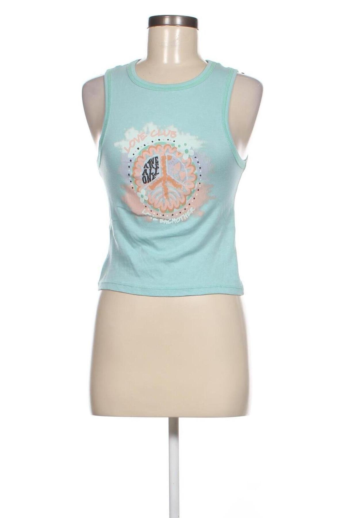 Γυναικείο αμάνικο μπλουζάκι Urban Outfitters, Μέγεθος L, Χρώμα Μπλέ, Τιμή 3,29 €