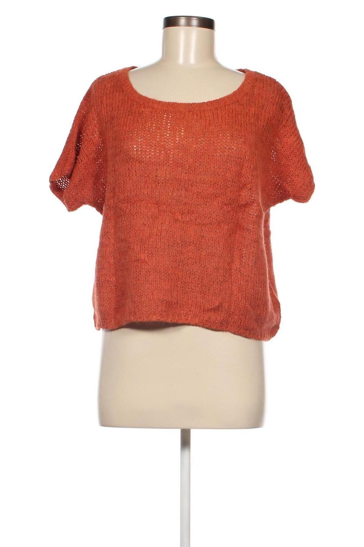 Дамски пуловер An'ge, Размер S, Цвят Оранжев, Цена 4,64 лв.