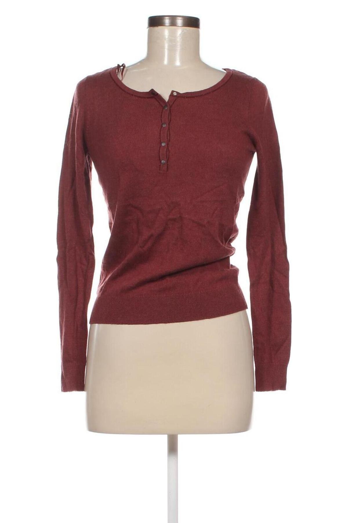 Дамски пуловер Camaieu, Размер XS, Цвят Червен, Цена 9,20 лв.