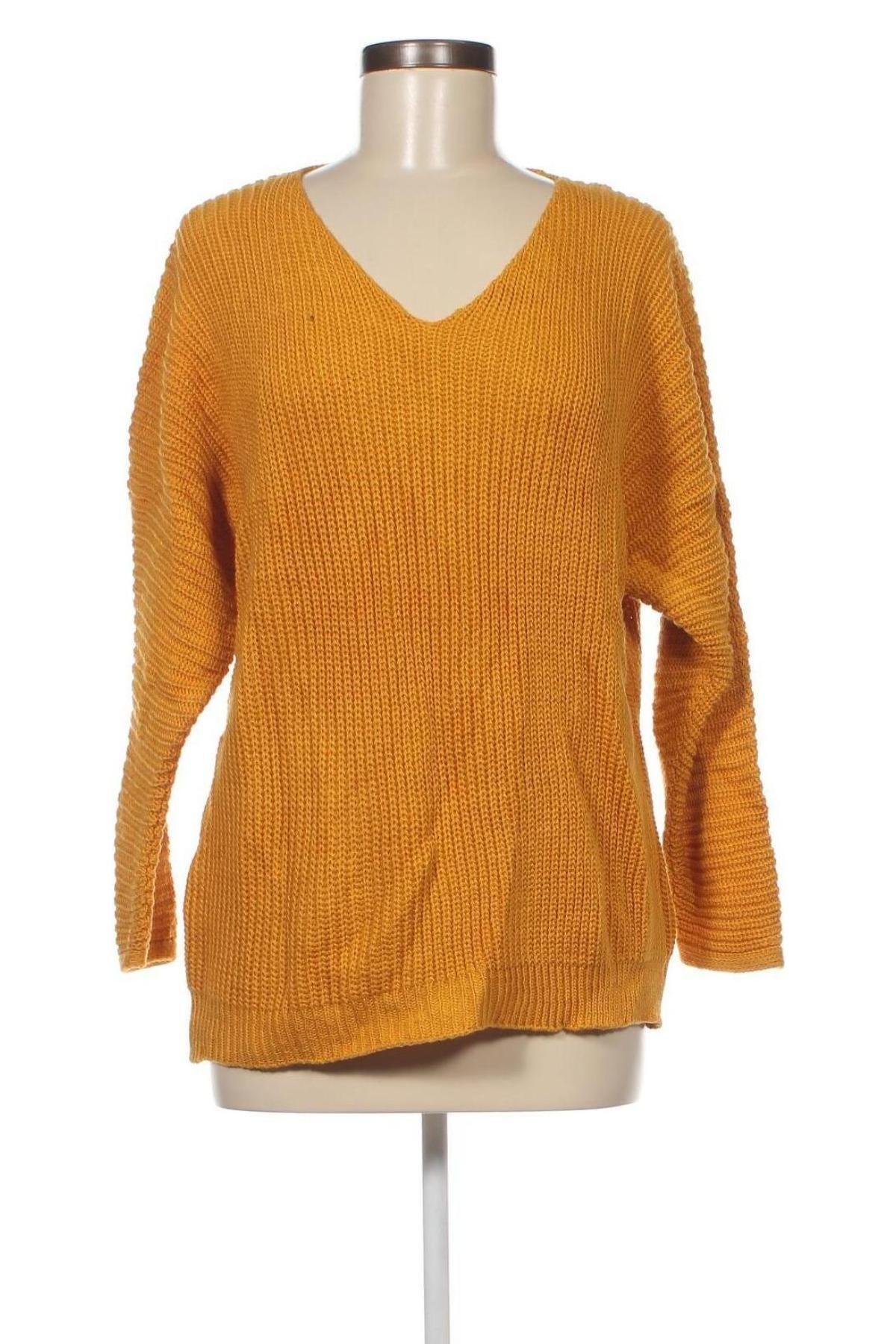 Дамски пуловер New Laviva, Размер M, Цвят Жълт, Цена 87,00 лв.