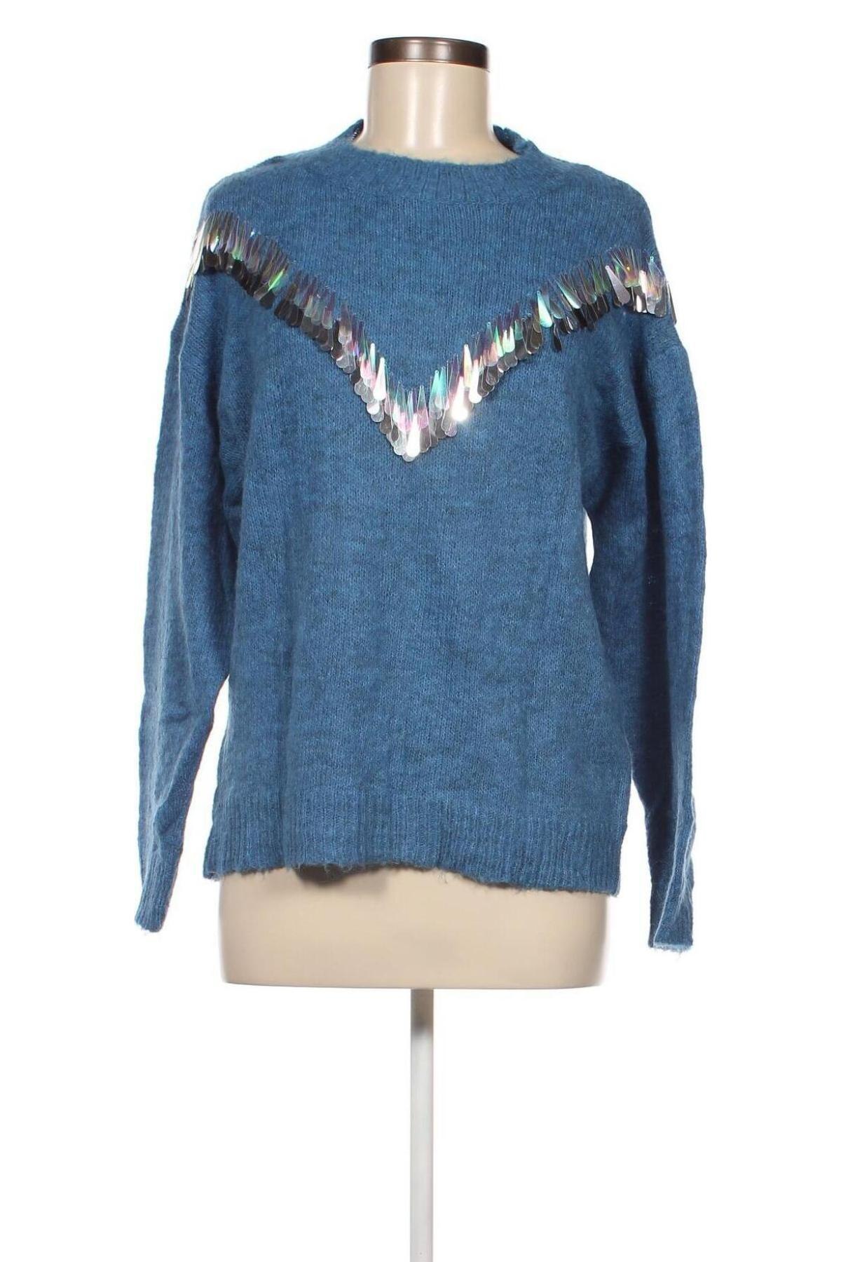 Дамски пуловер Sweewe, Размер S, Цвят Син, Цена 8,70 лв.