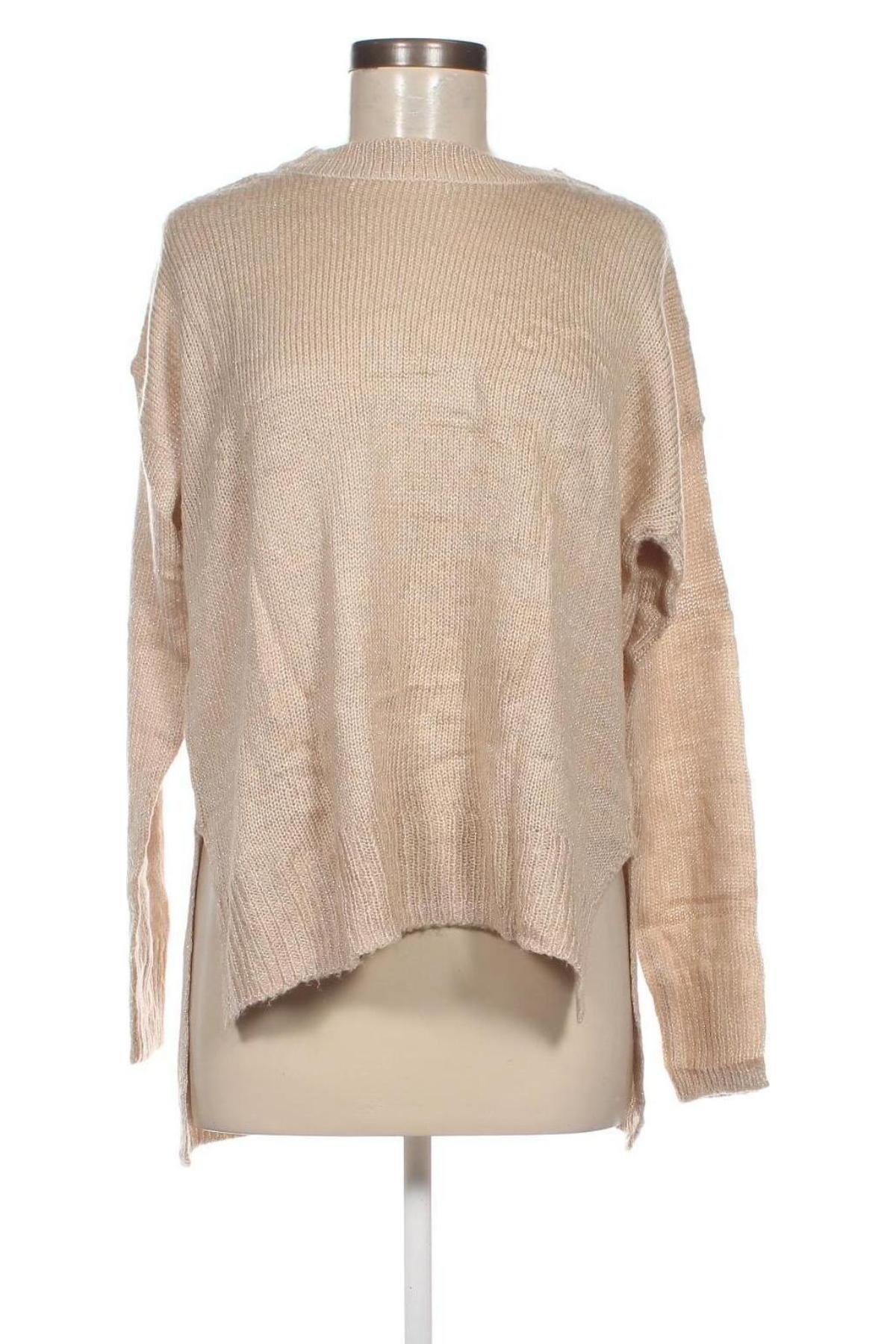 Γυναικείο πουλόβερ Up 2 Fashion, Μέγεθος S, Χρώμα  Μπέζ, Τιμή 3,49 €