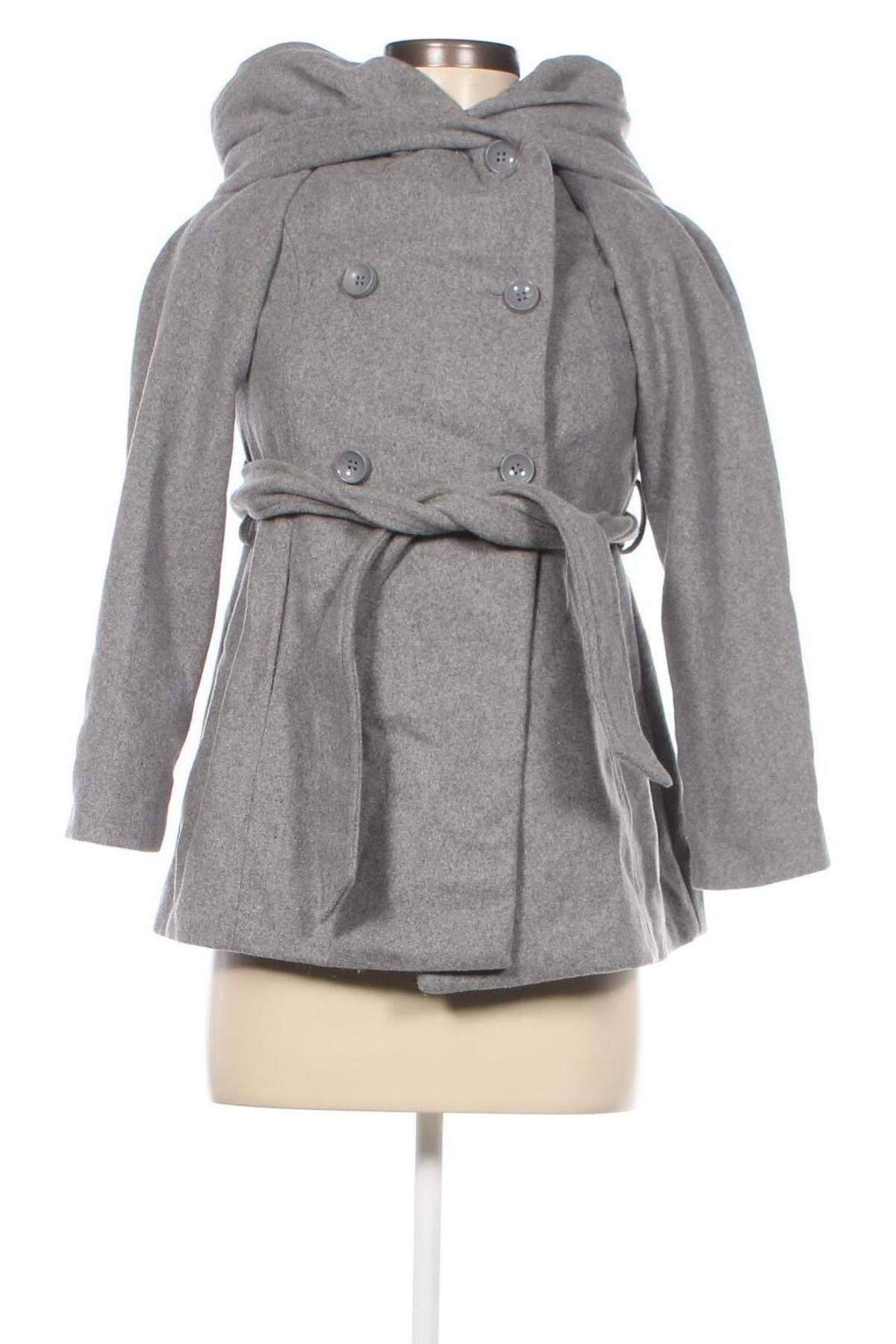 Γυναικείο παλτό Amisu, Μέγεθος S, Χρώμα Γκρί, Τιμή 23,17 €