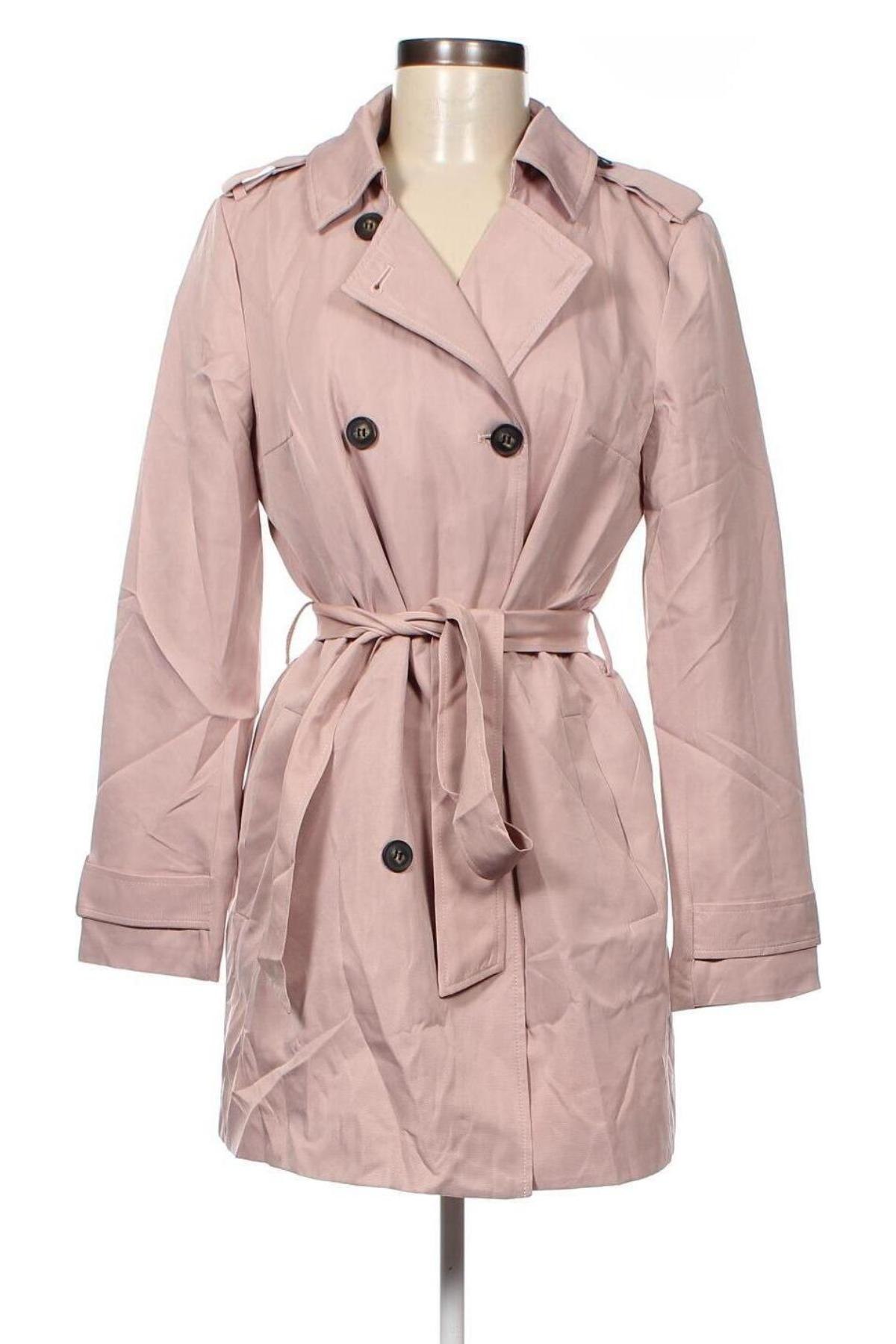 Дамско палто ONLY, Размер M, Цвят Розов, Цена 95,00 лв.