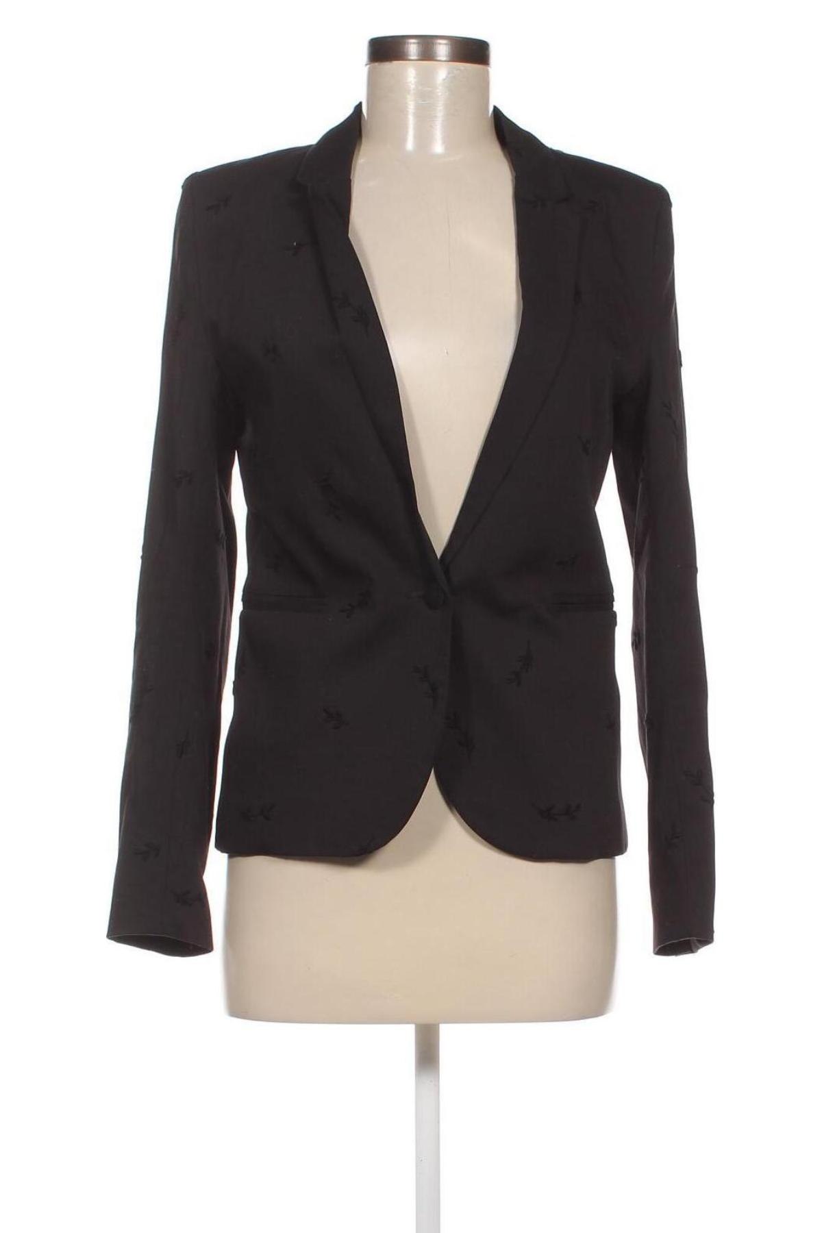 Γυναικείο σακάκι IKKS, Μέγεθος M, Χρώμα Μαύρο, Τιμή 72,99 €