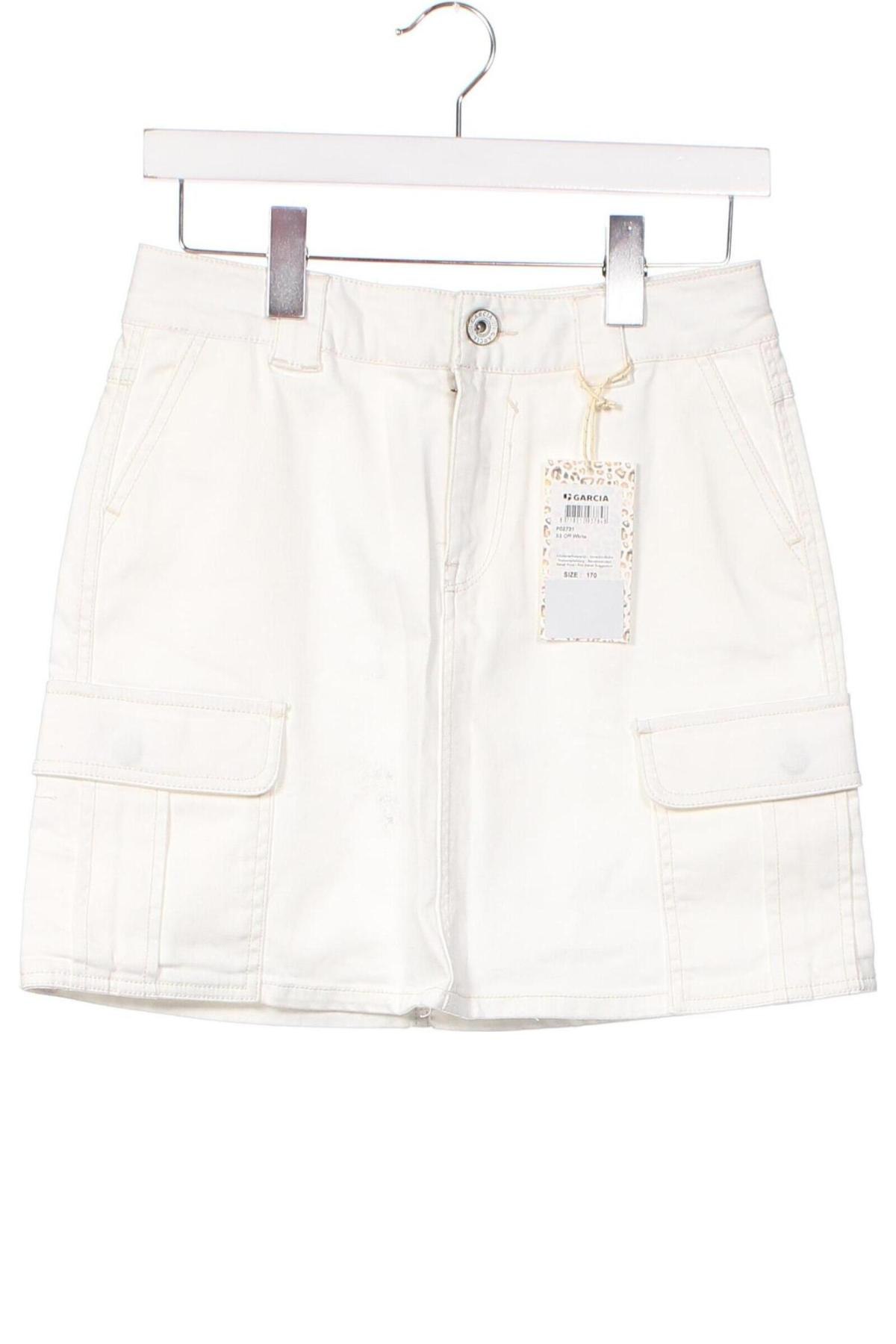 Παιδική φούστα Gracia, Μέγεθος 14-15y/ 168-170 εκ., Χρώμα Λευκό, Τιμή 3,20 €