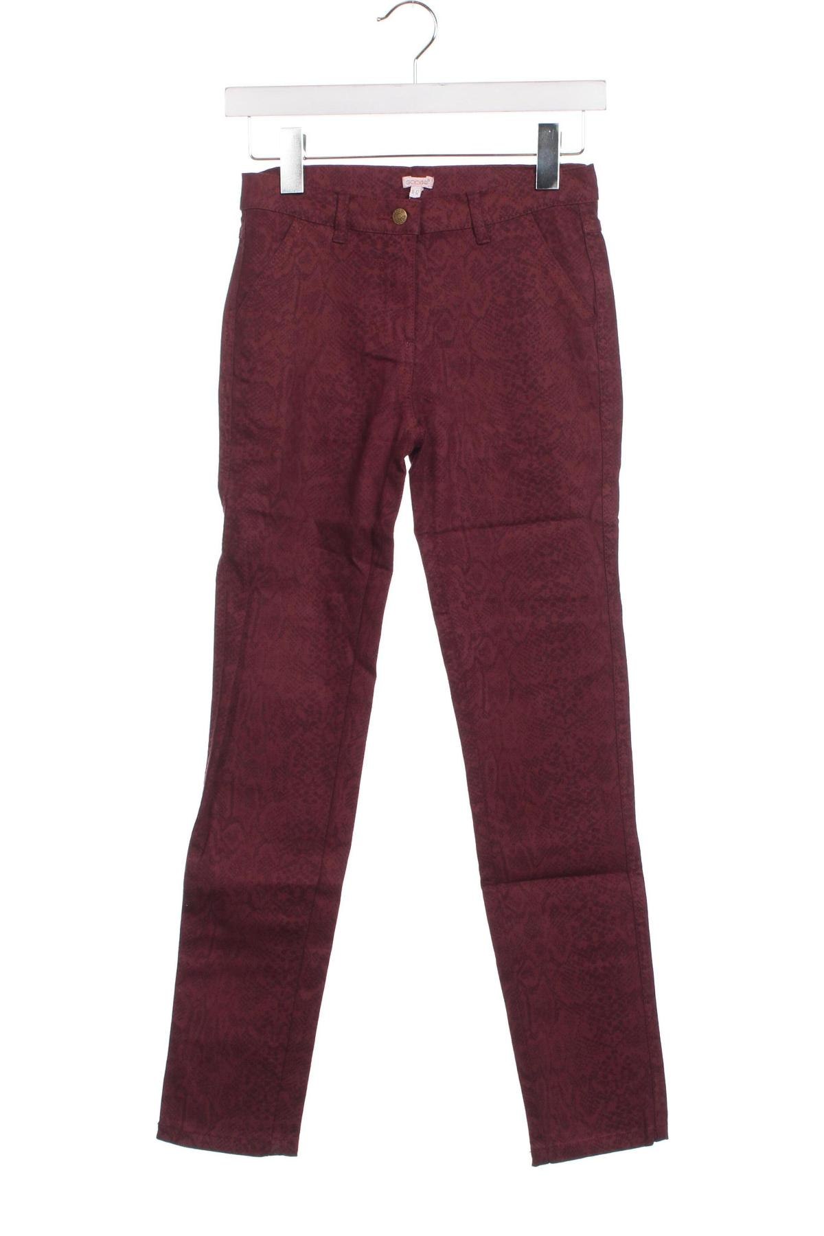 Pantaloni pentru copii Gocco, Mărime 11-12y/ 152-158 cm, Culoare Roșu, Preț 27,03 Lei