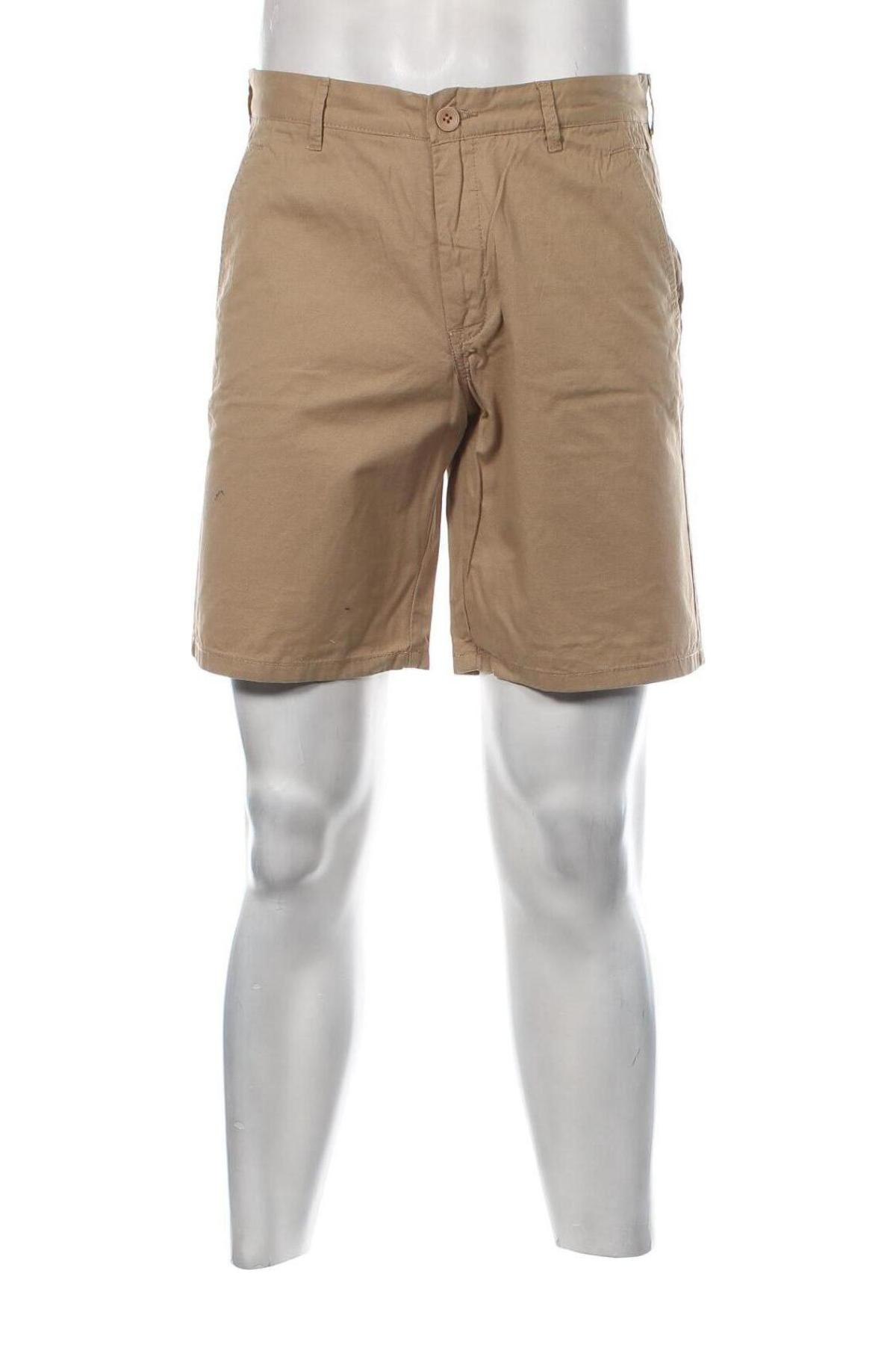 Мъжки къс панталон Indicode, Размер M, Цвят Бежов, Цена 58,00 лв.