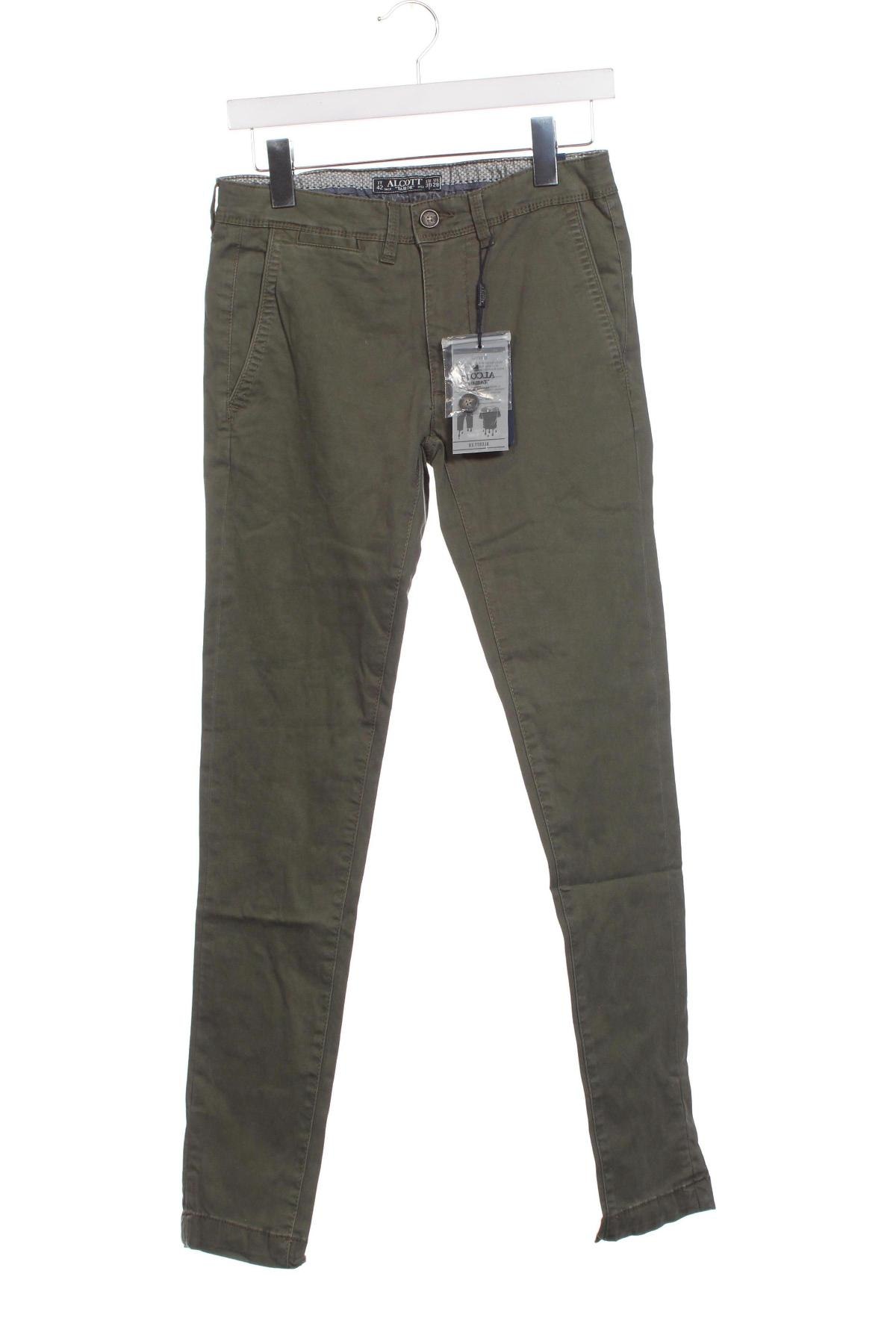 Ανδρικό παντελόνι Alcott, Μέγεθος S, Χρώμα Πράσινο, Τιμή 4,74 €