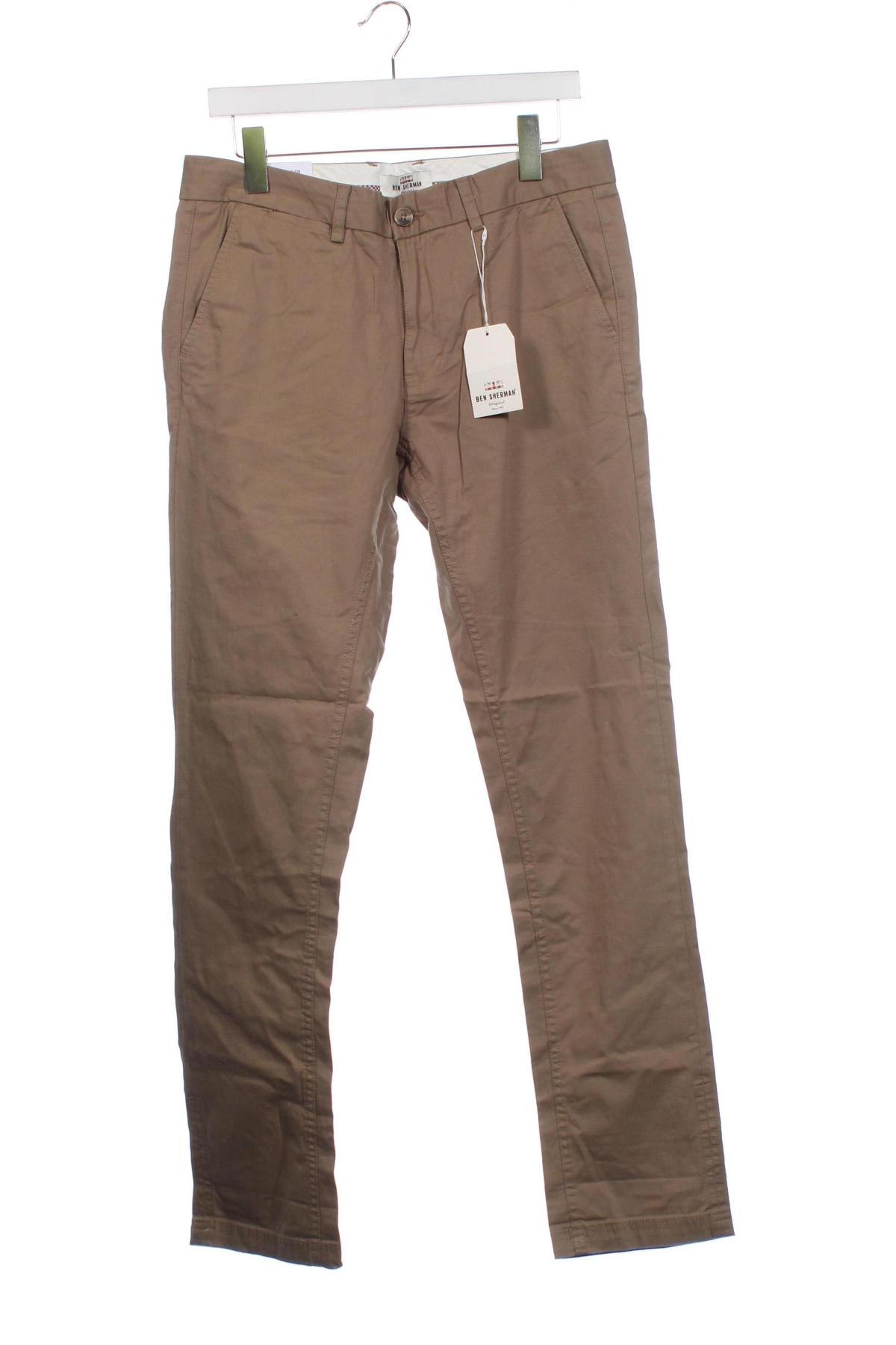 Pánské kalhoty  Ben Sherman, Velikost S, Barva Béžová, Cena  1 913,00 Kč