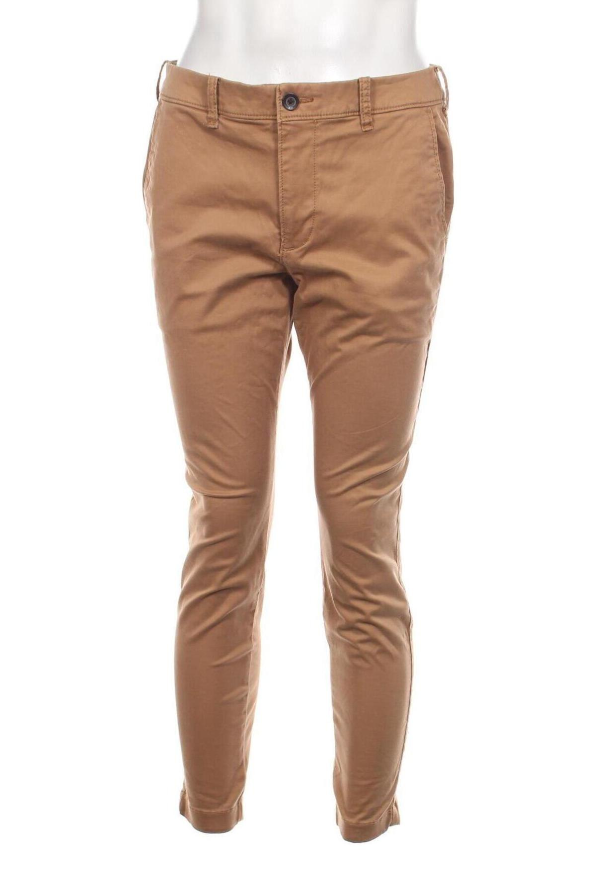 Мъжки панталон Hollister, Размер M, Цвят Кафяв, Цена 87,00 лв.