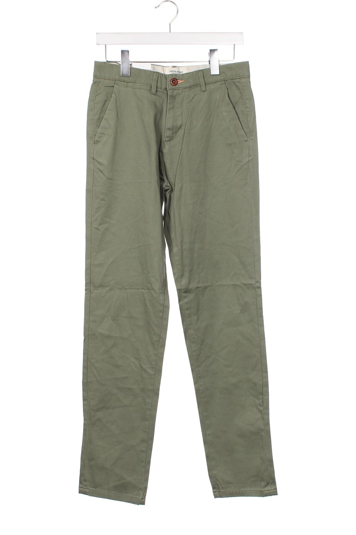 Pantaloni de bărbați Jack & Jones, Mărime S, Culoare Verde, Preț 40,46 Lei