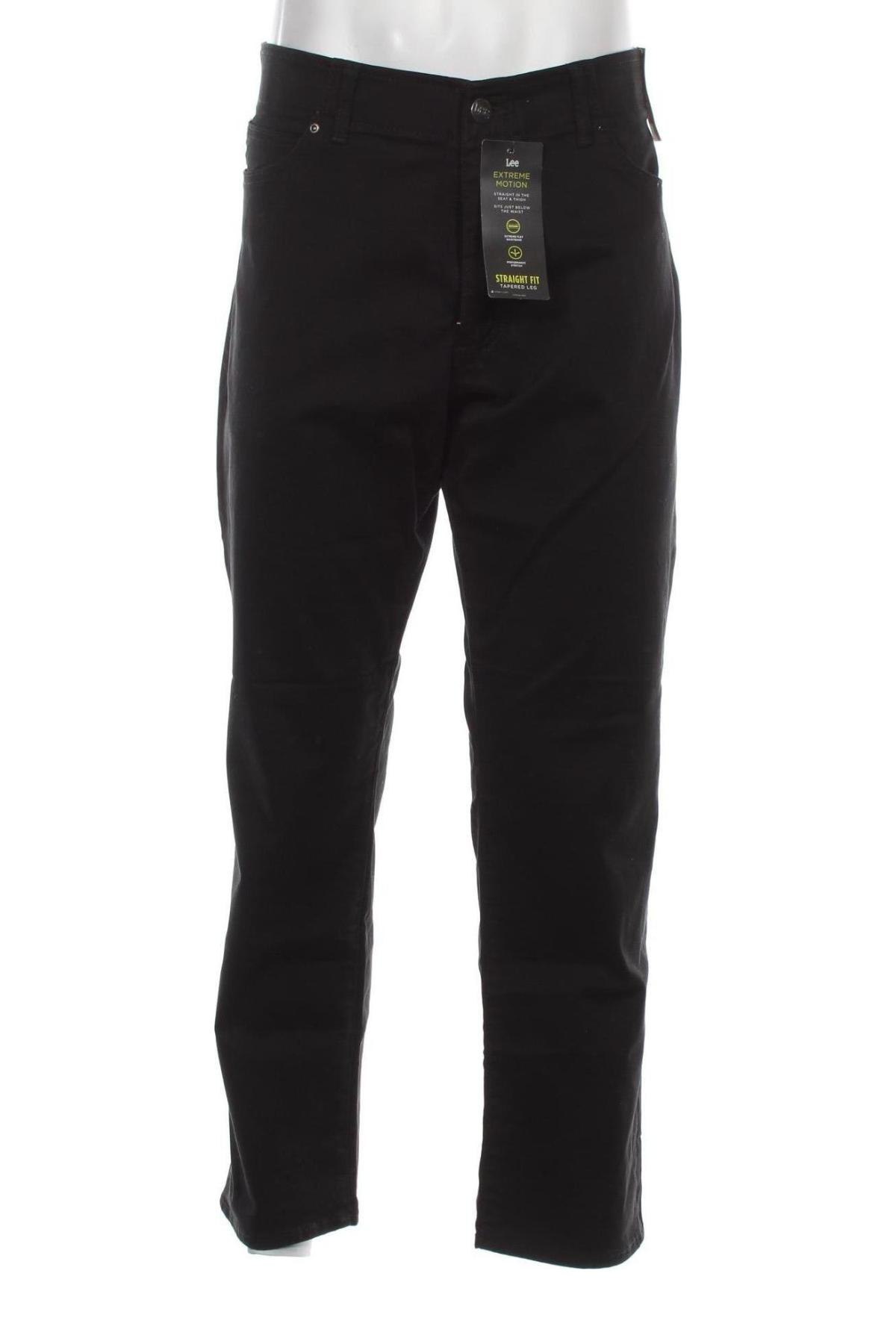 Мъжки панталон Lee, Размер XL, Цвят Черен, Цена 59,40 лв.