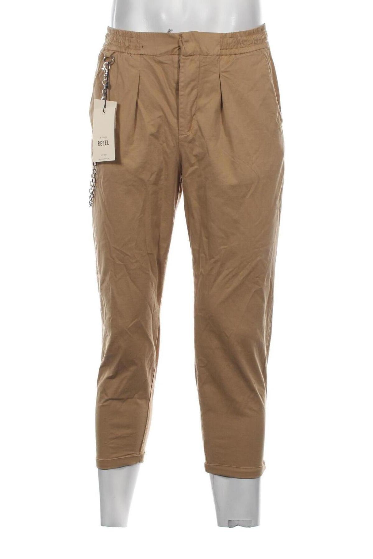 Pantaloni de bărbați Redefined Rebel, Mărime M, Culoare Bej, Preț 37,20 Lei