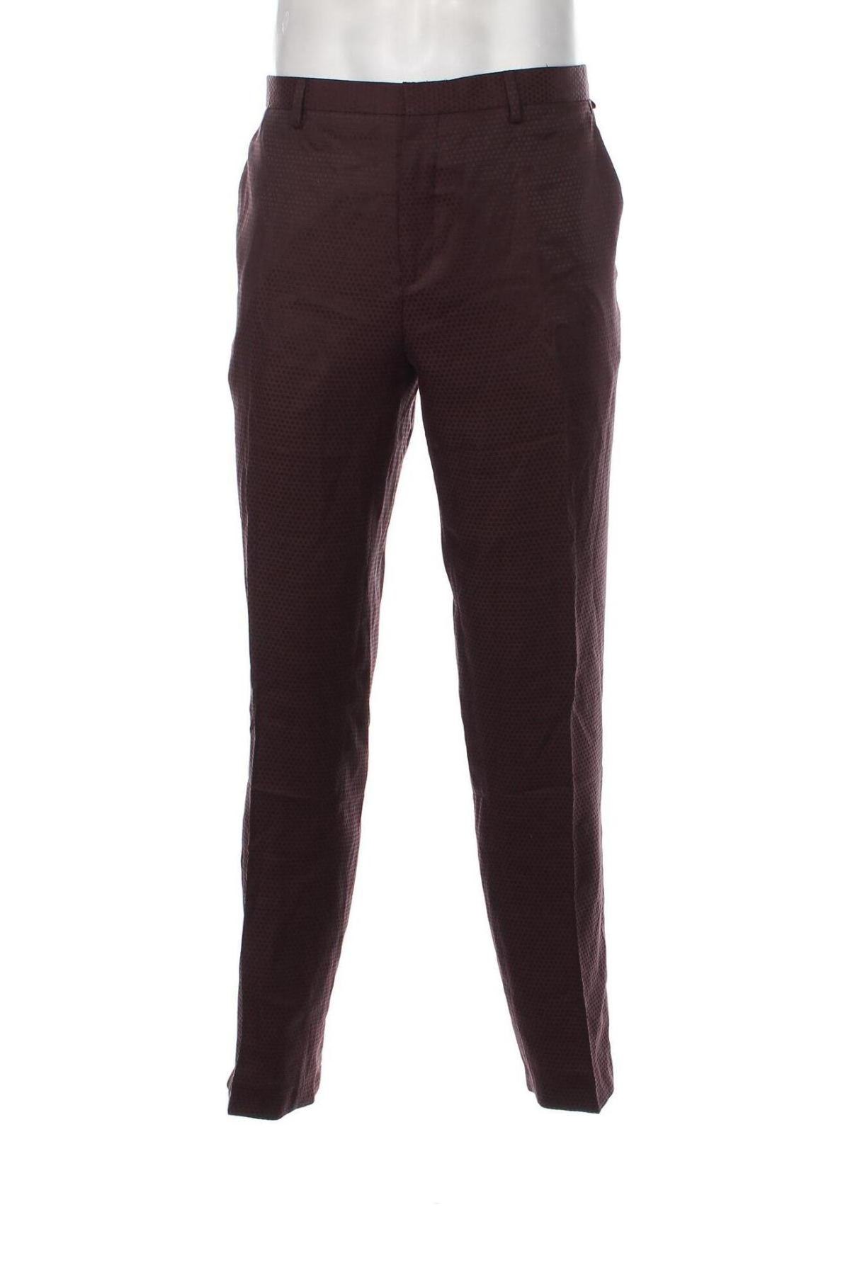 Мъжки панталон Shelby & Sons, Размер L, Цвят Червен, Цена 15,66 лв.