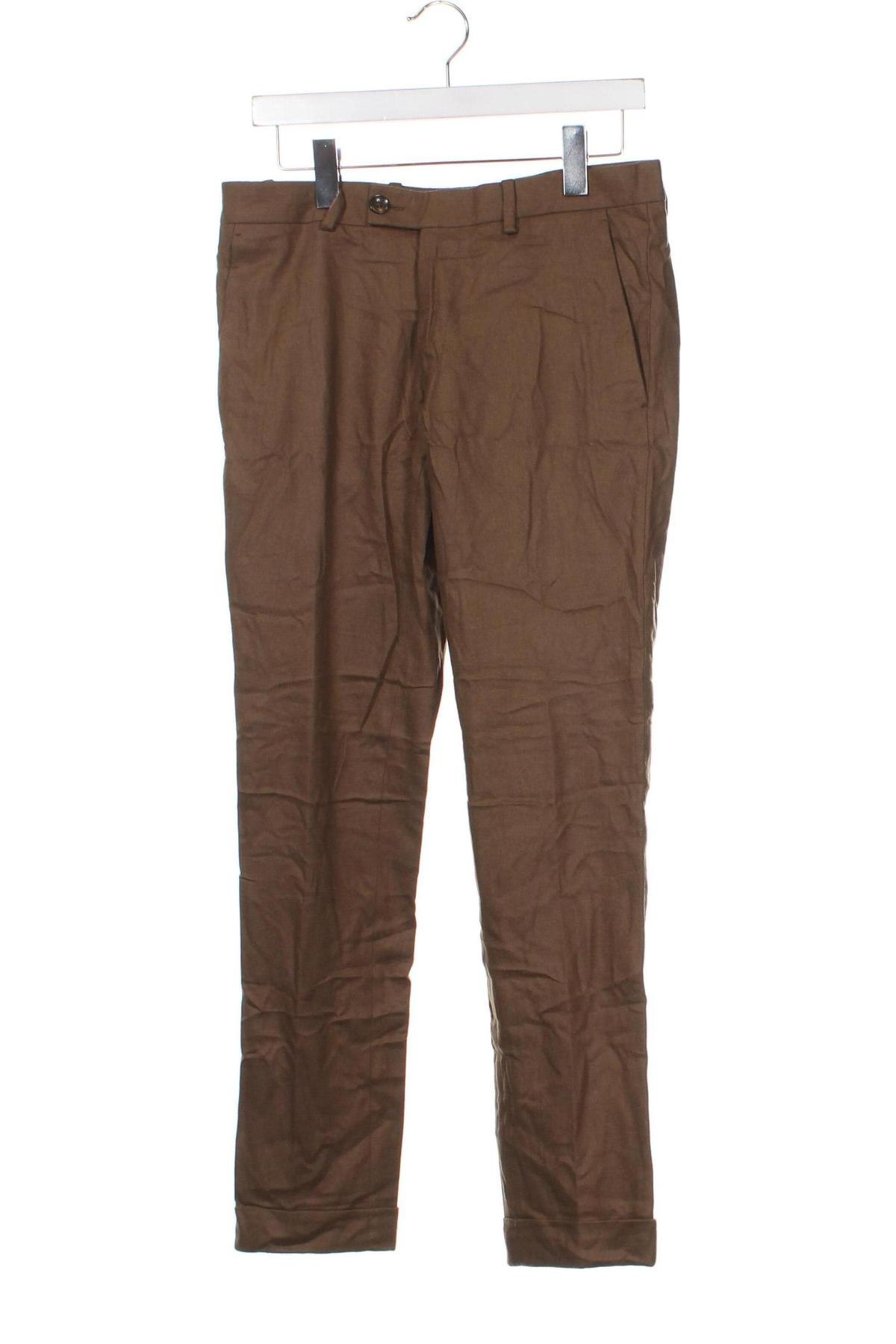 Ανδρικό παντελόνι Spontini, Μέγεθος S, Χρώμα Καφέ, Τιμή 13,42 €
