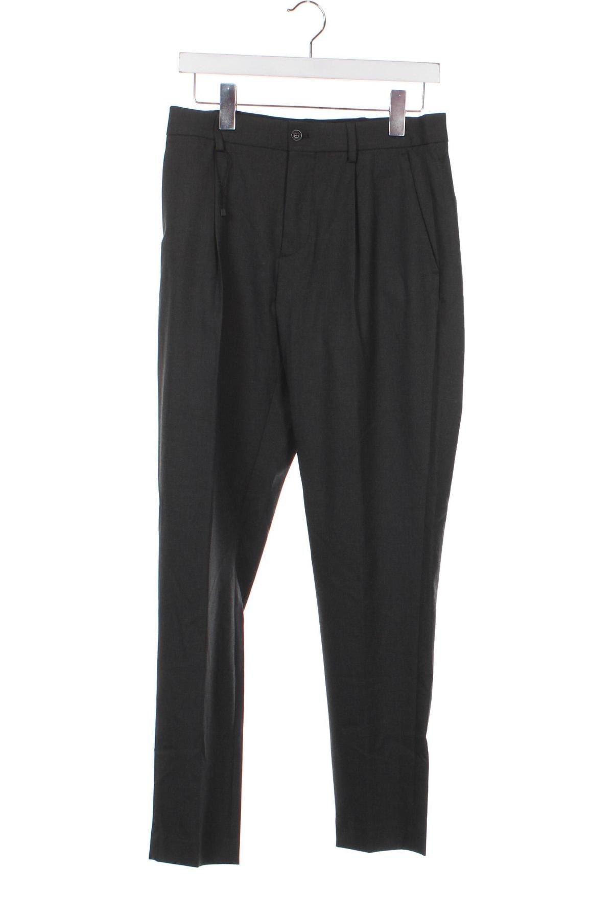 Мъжки панталон Zara, Размер S, Цвят Сив, Цена 54,00 лв.