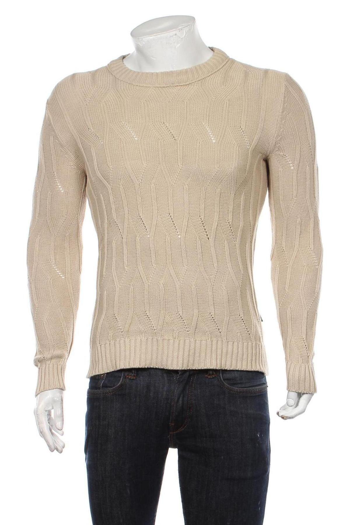 Herrenpullover Only & Sons, Größe XS, Farbe Beige, Preis 5,69 €