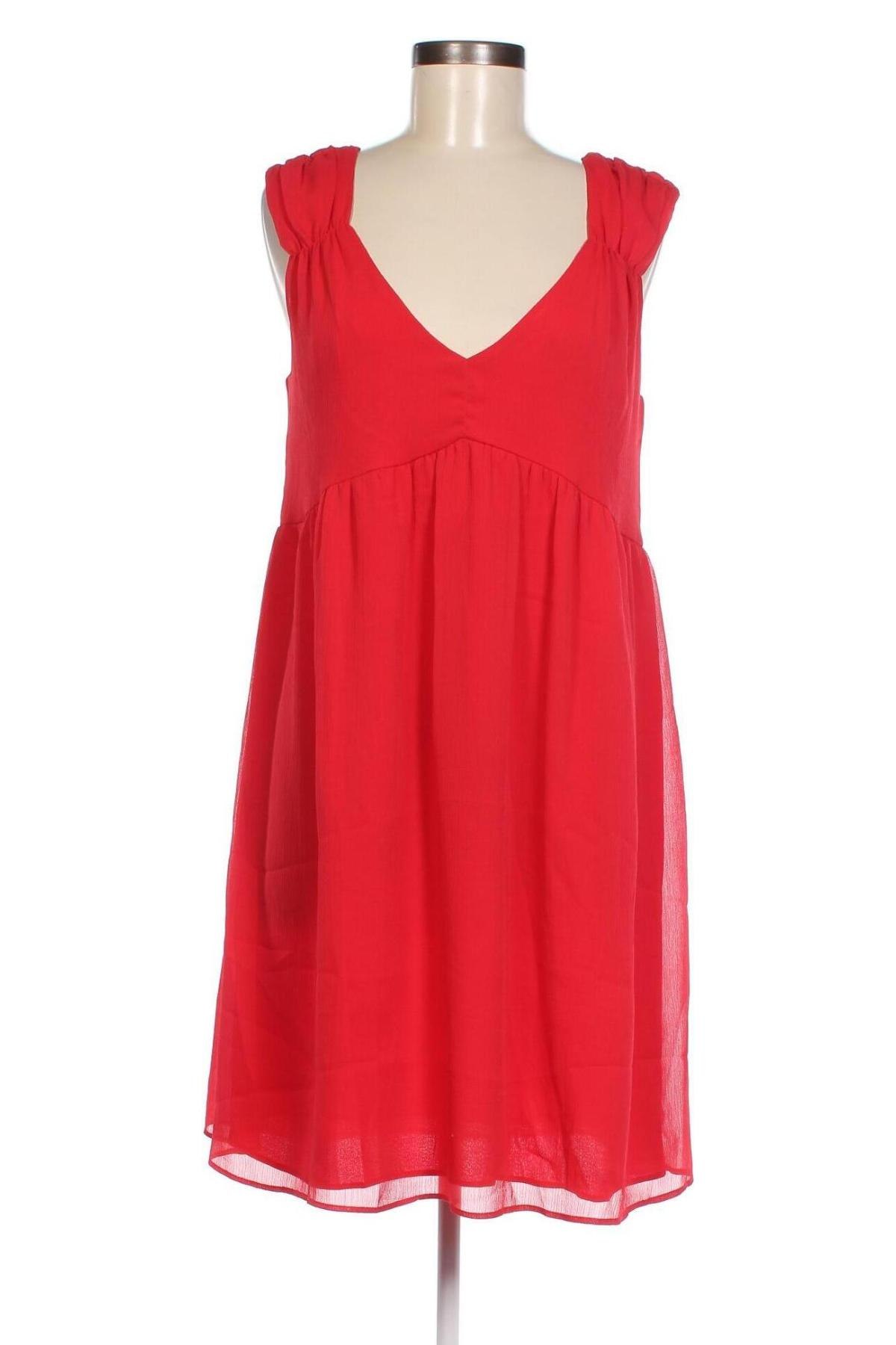 Kleid Naf Naf, Größe M, Farbe Rot, Preis 52,58 €