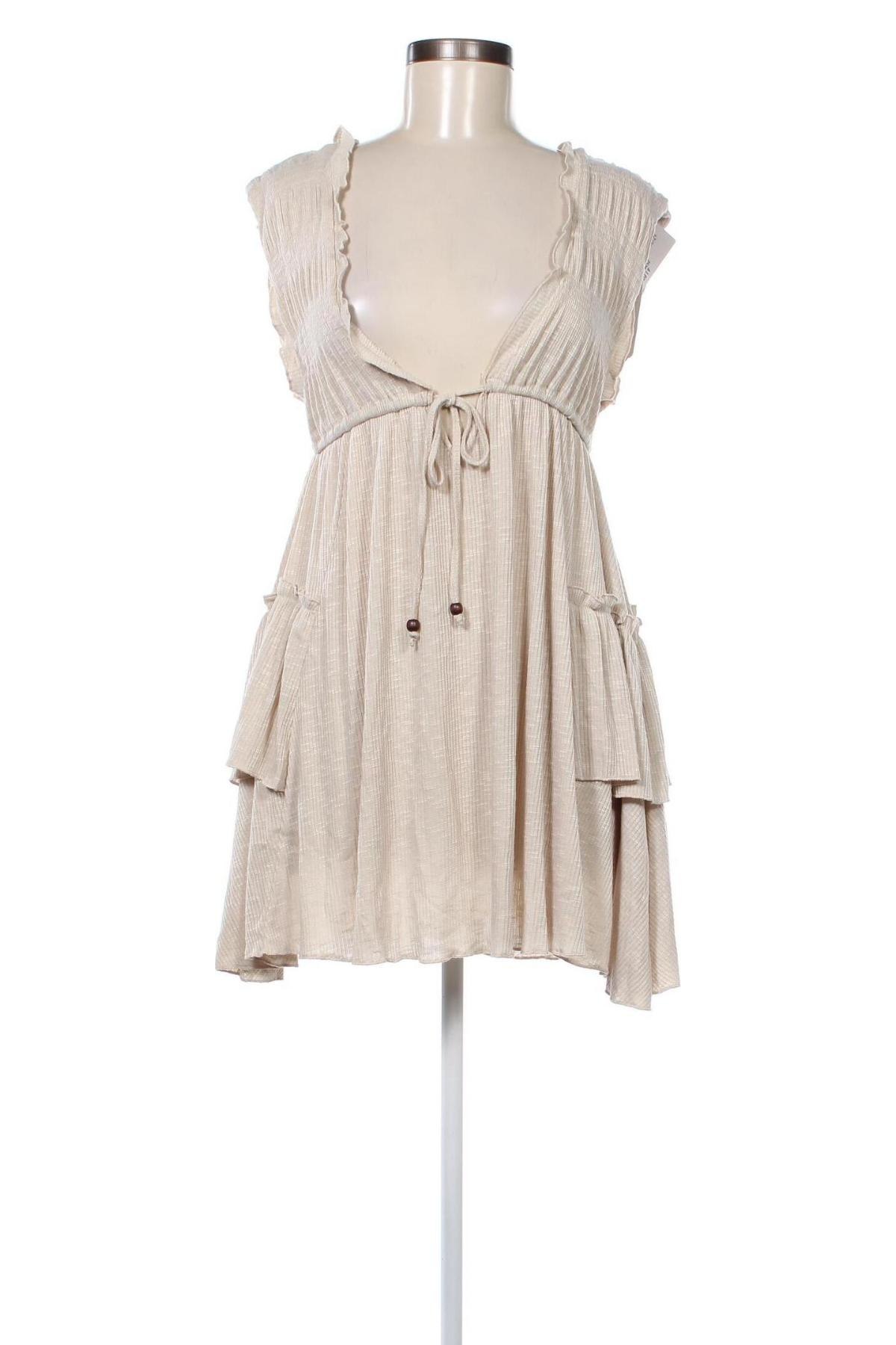 Šaty  Pull&Bear, Veľkosť S, Farba Béžová, Cena  5,22 €